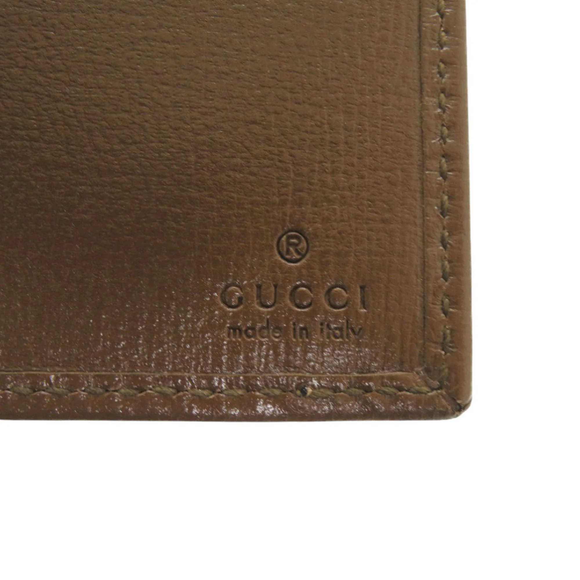 Horsebit 1955 Zip Around Card Case GG Coated Canvas - Image 7