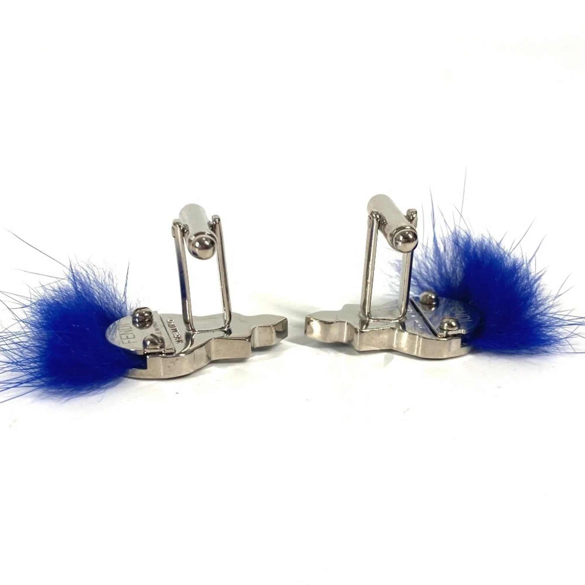 Cufflinks Metal Blue and Silver Bracelet - Image 5