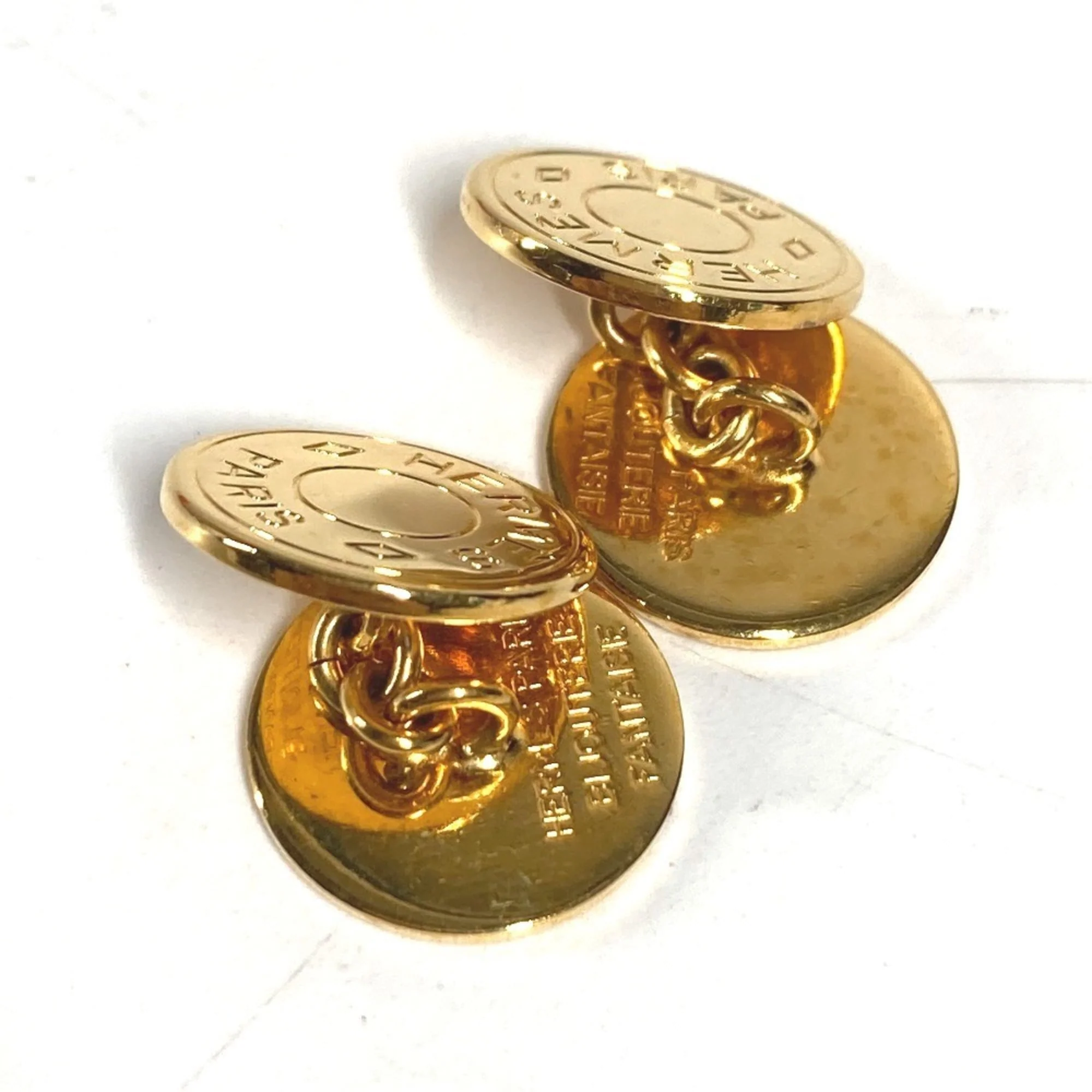 Cufflinks Metal Gold Bracelet - Image 4