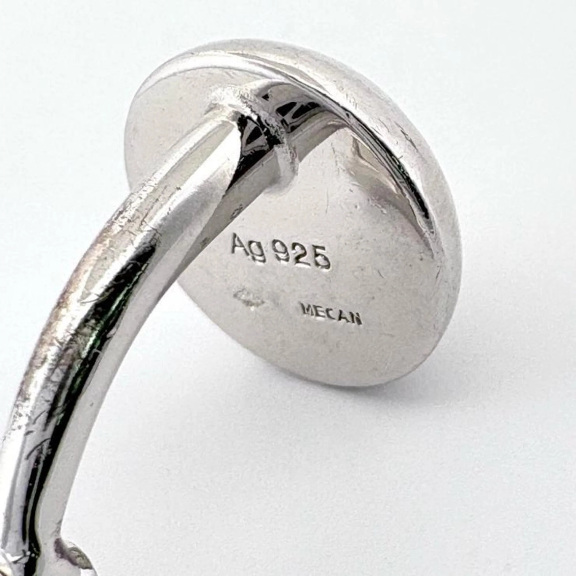 Bouton De Machette Clou Cufflinks Sterling Silver Bracelet - Image 6