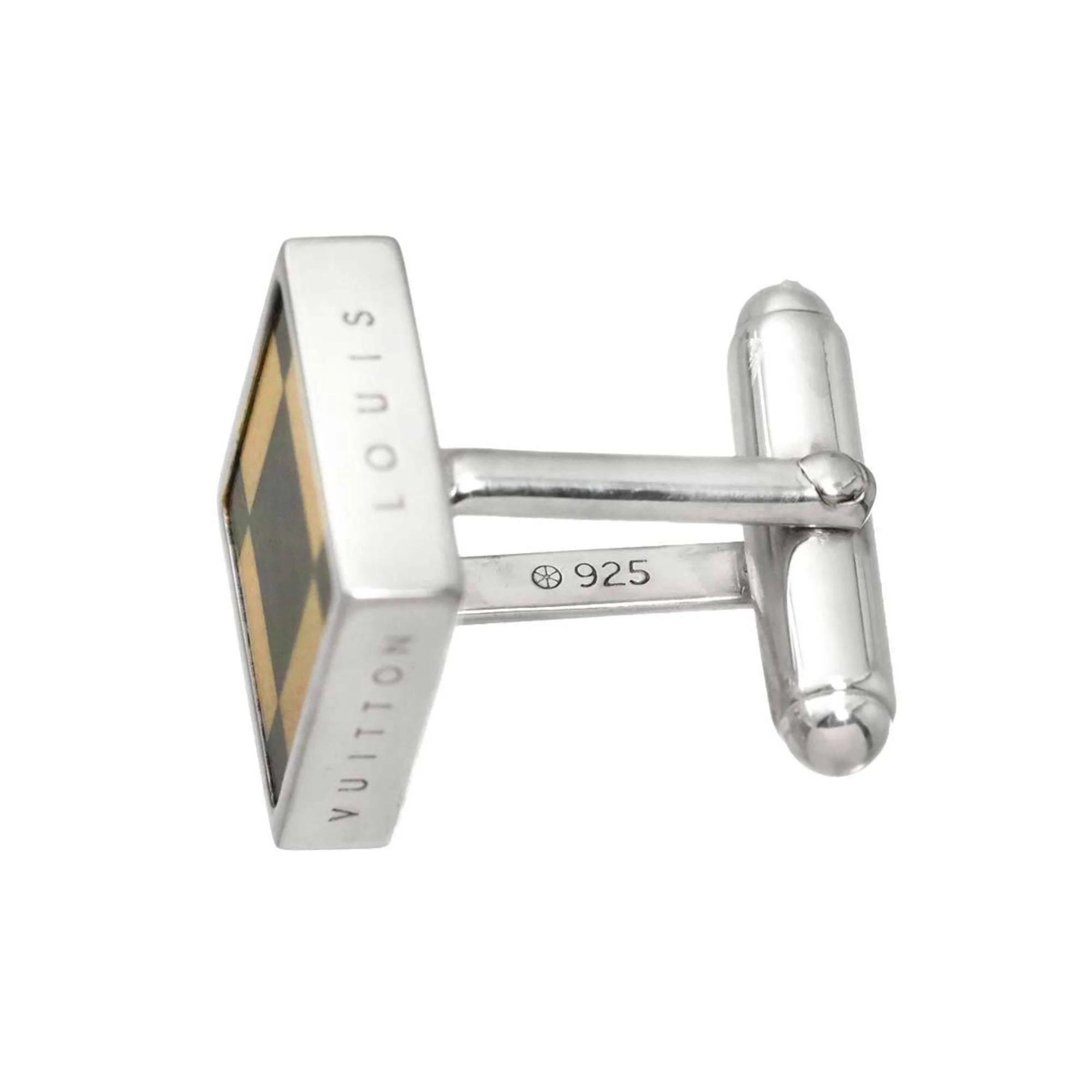 Cufflinks Sterling Silver and Wood Bracelet - Image 5