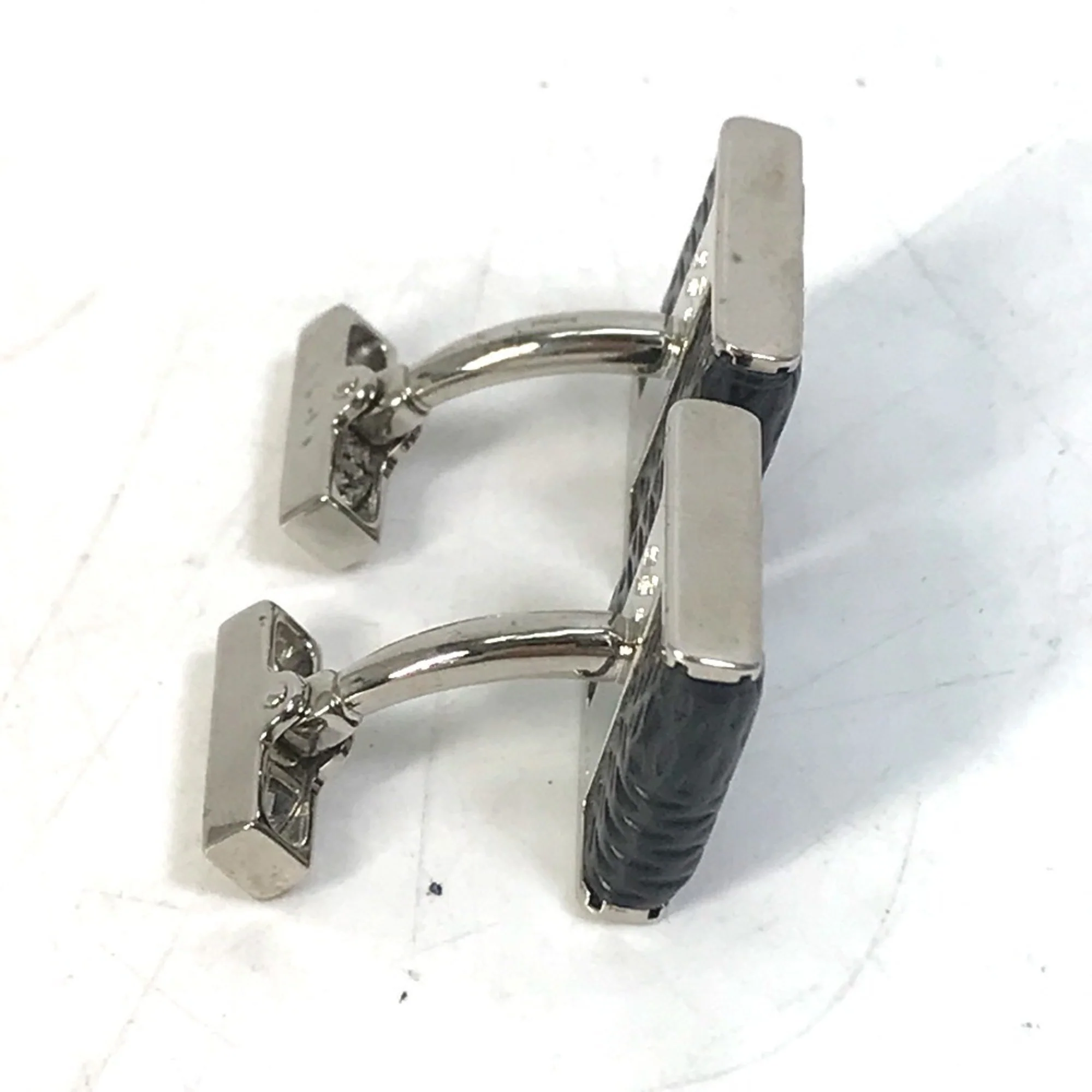 Damier Graphite Cufflinks Damier Graphite Black Bracelet - Image 4