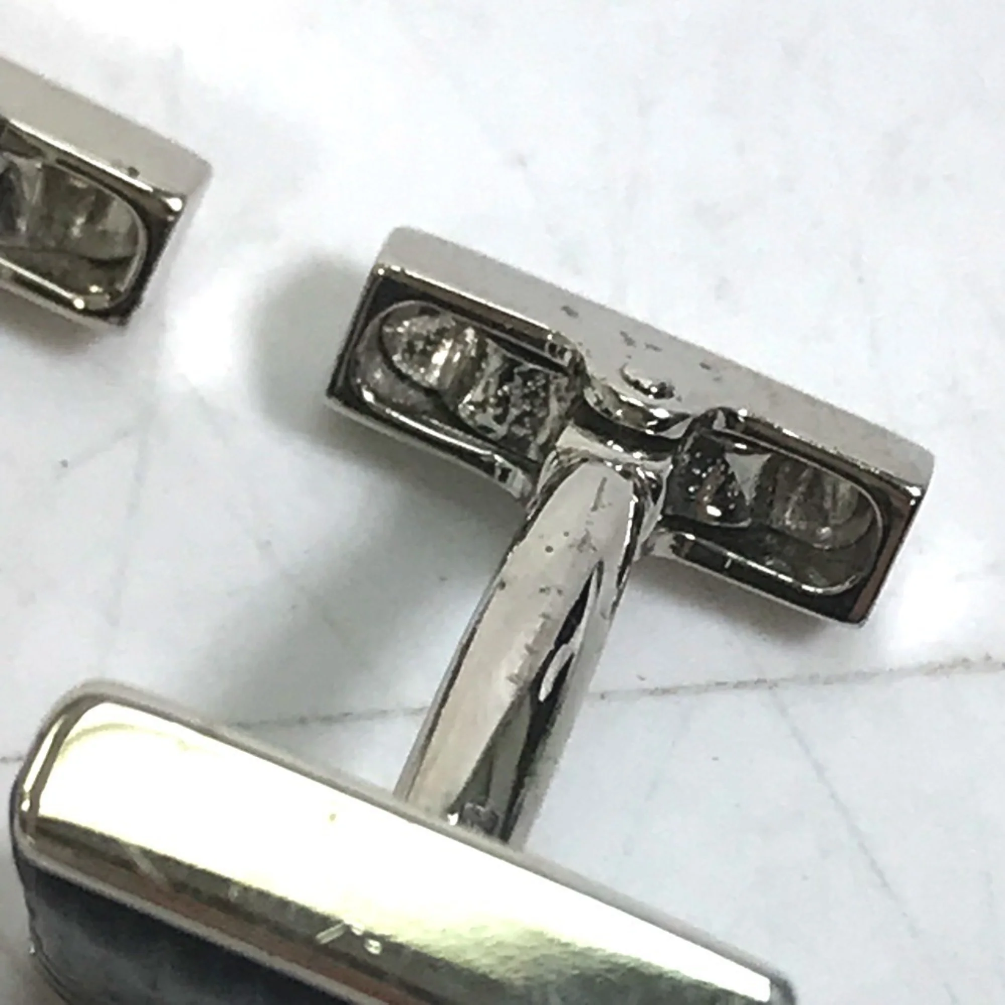 Damier Graphite Cufflinks Damier Graphite Black Bracelet - Image 7
