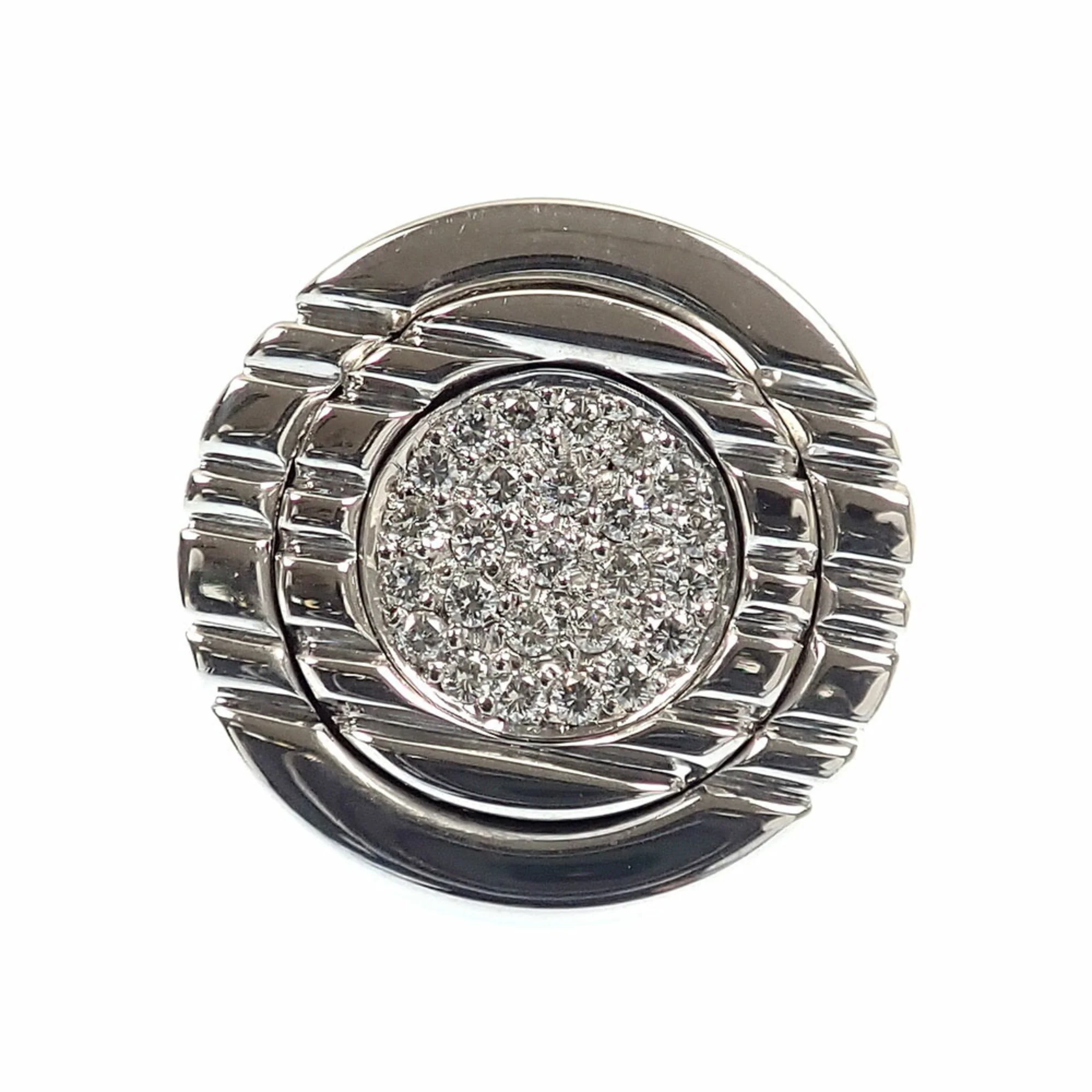 Cufflinks 18K White Gold Bracelet - Image 2