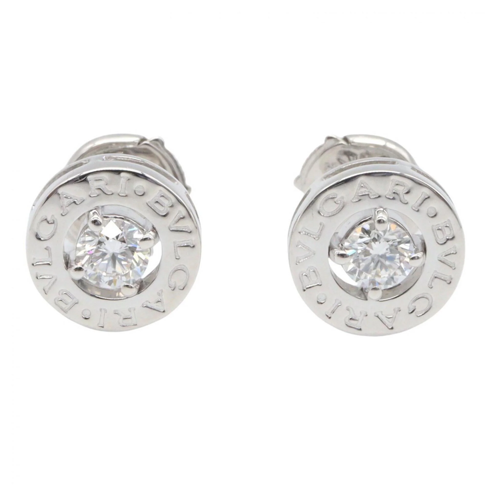 Earrings 18K White Gold