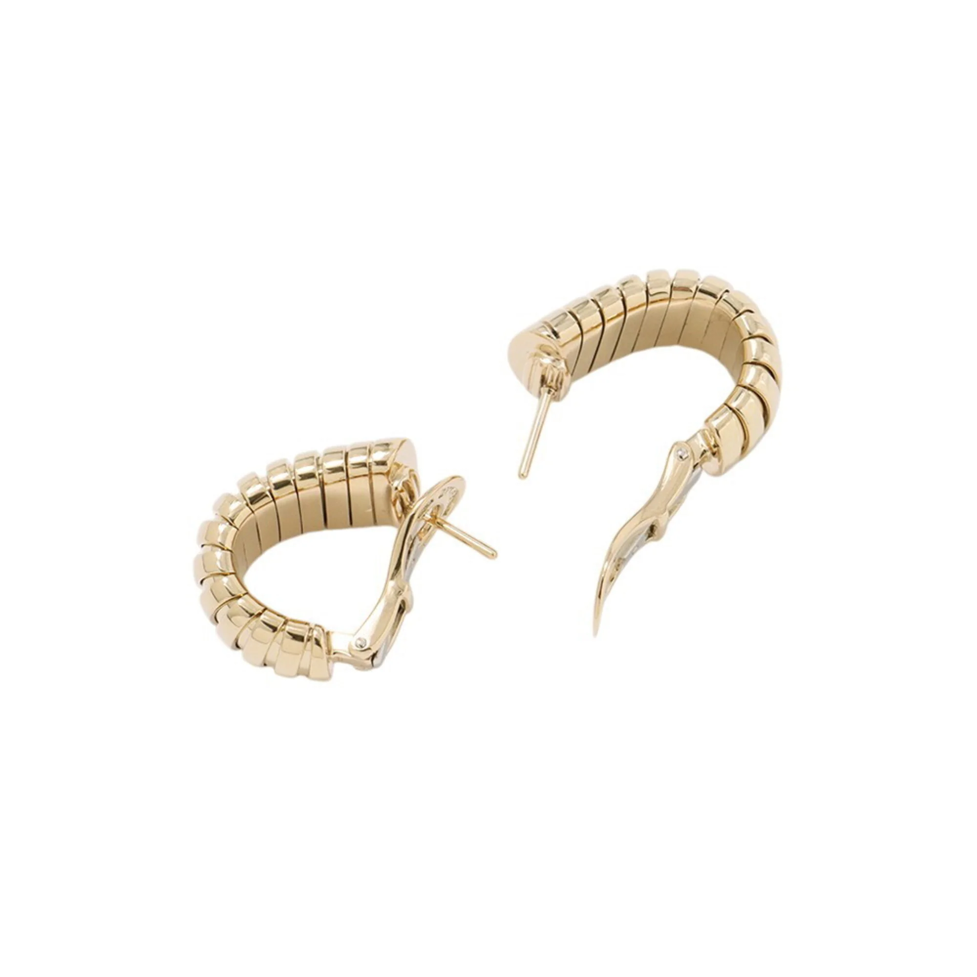 Tubogas Earrings 18K Yellow Gold 18K Yellow Gold - Image 3