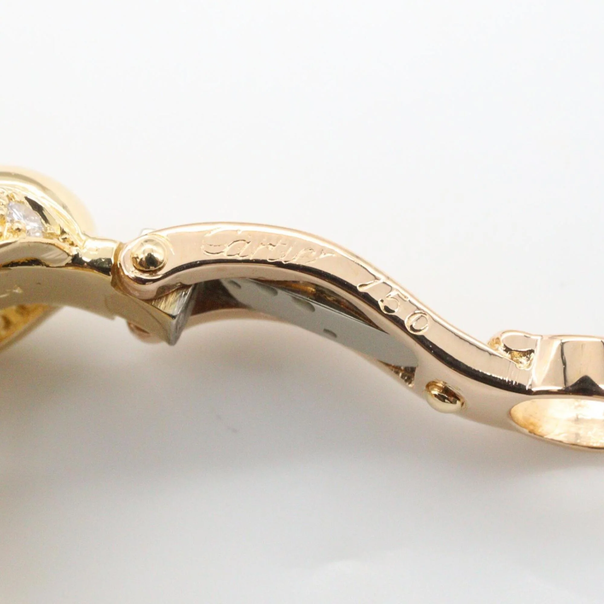 Earrings 18K Yellow Gold - Image 4
