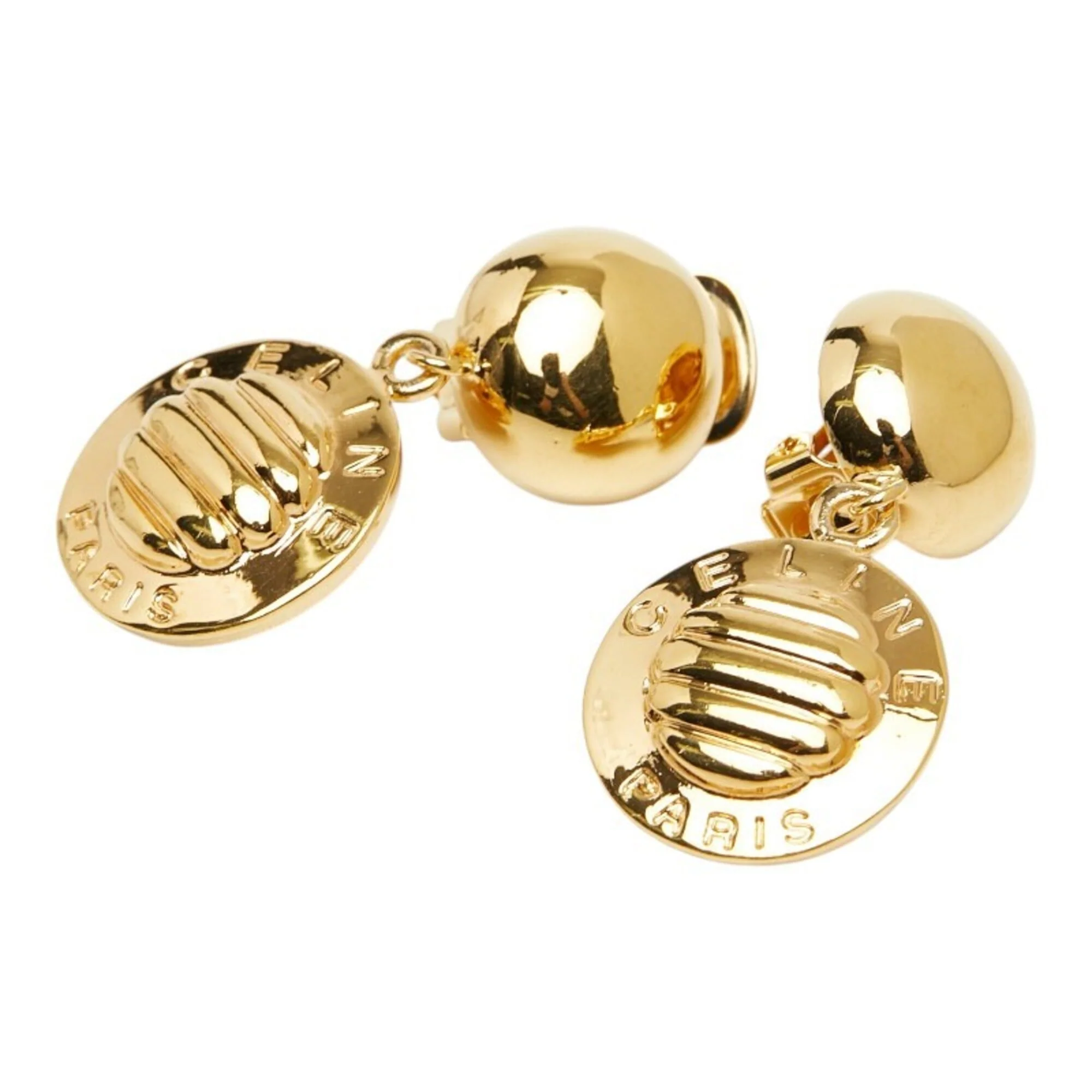 Clip-On Earrings Gold Plated