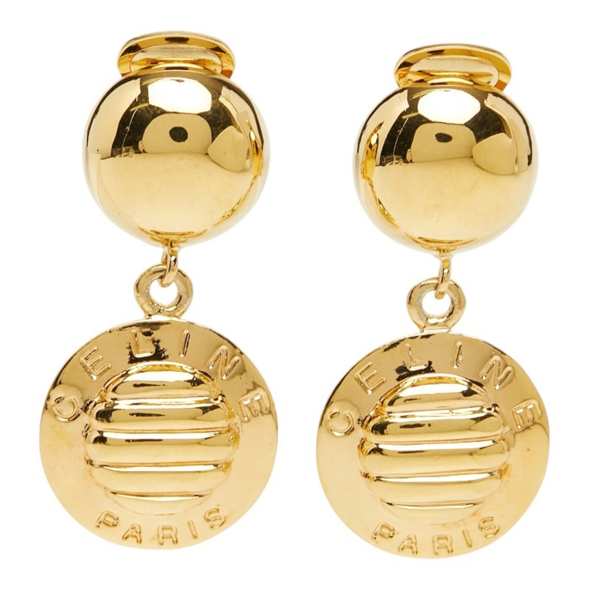Clip-On Earrings Gold Plated - Image 2