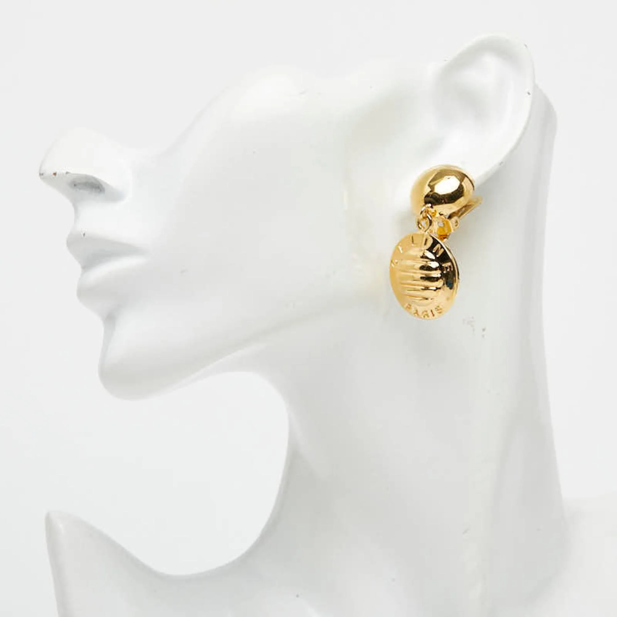 Clip-On Earrings Gold Plated - Image 6