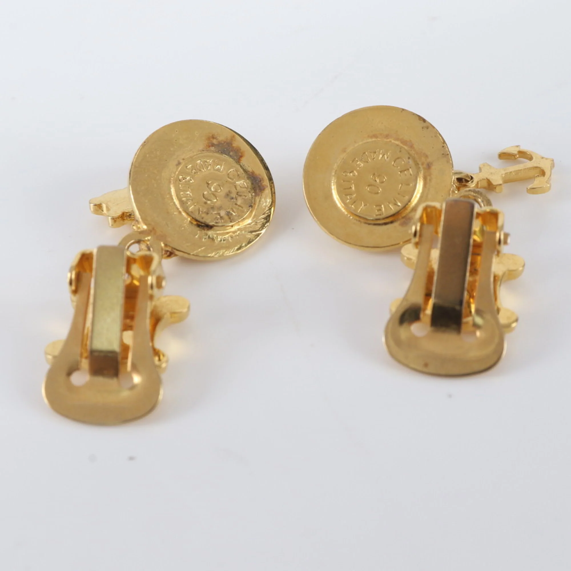 Earrings Gold-Tone Metal - Image 2