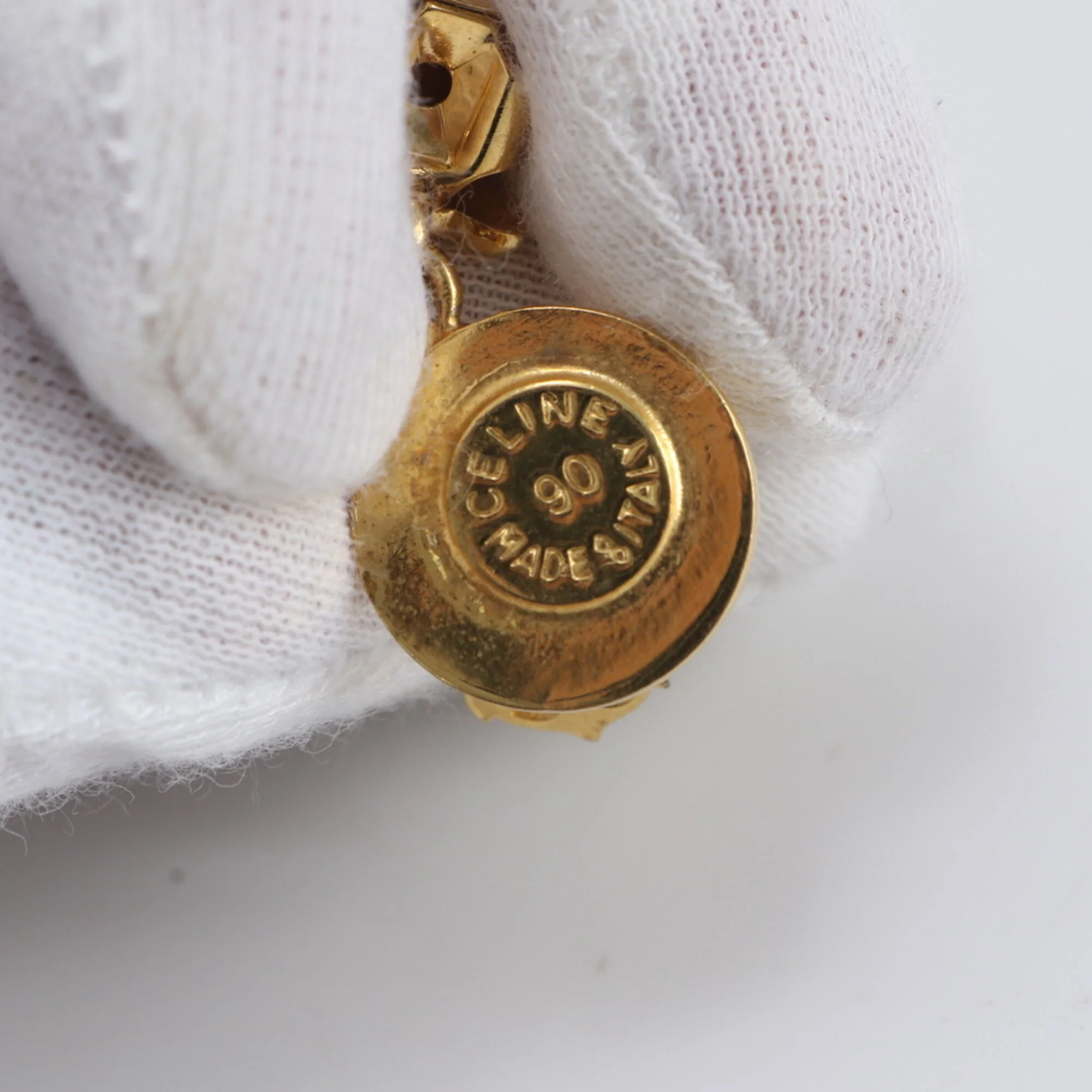 Earrings Gold-Tone Metal - Image 6