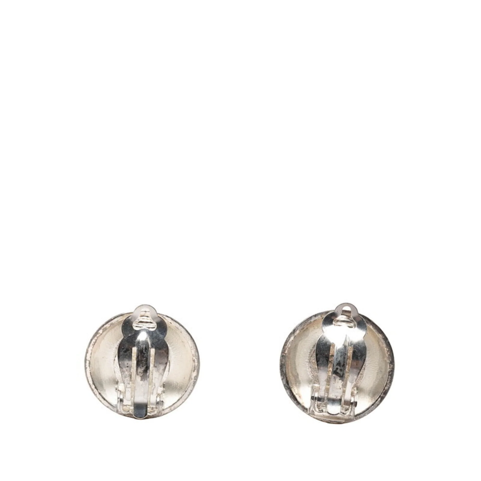 CC Logo Clip-On Earrings Metal - Image 2