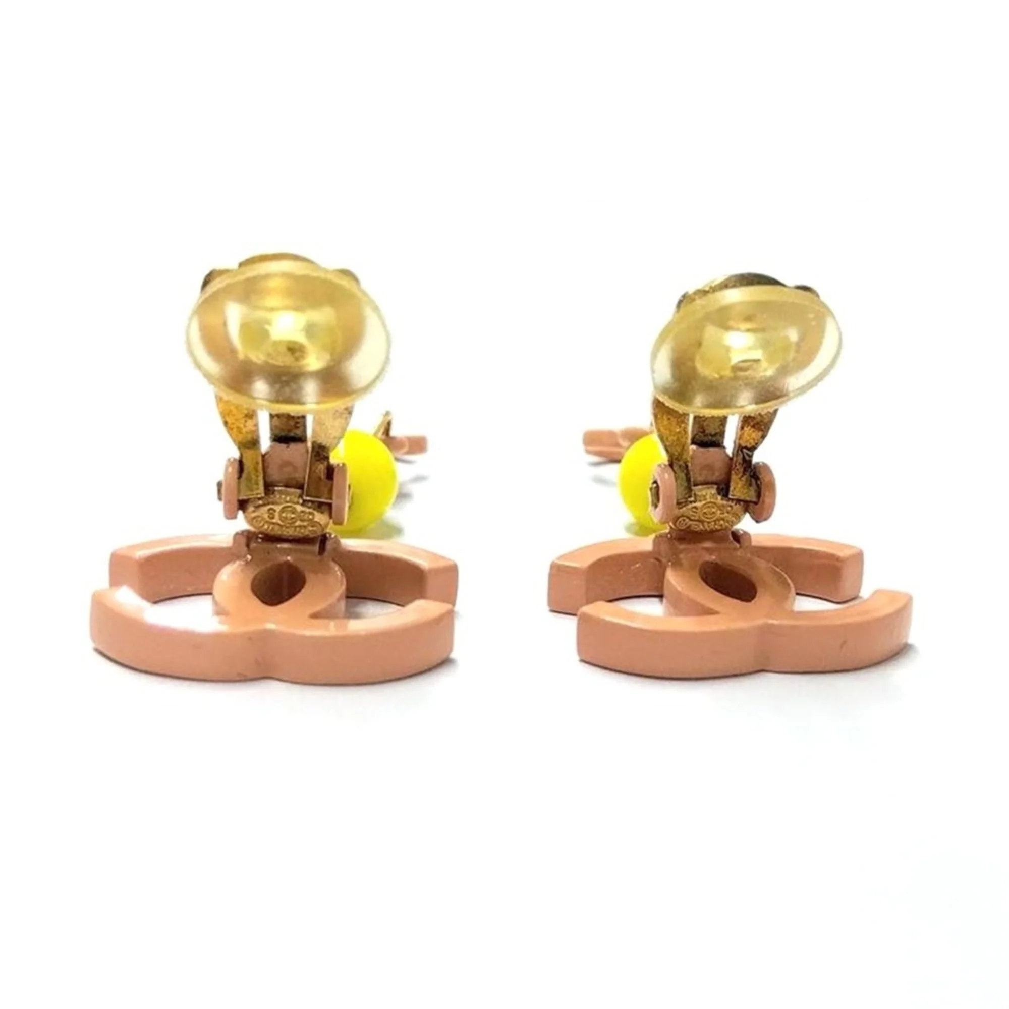 CC Logo Clip-On Earrings Metal - Image 4
