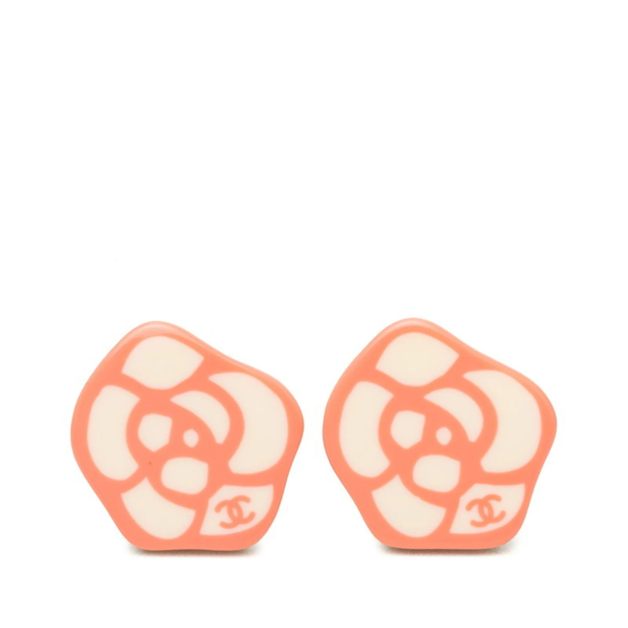 CC Logo Clip-On Earrings Metal