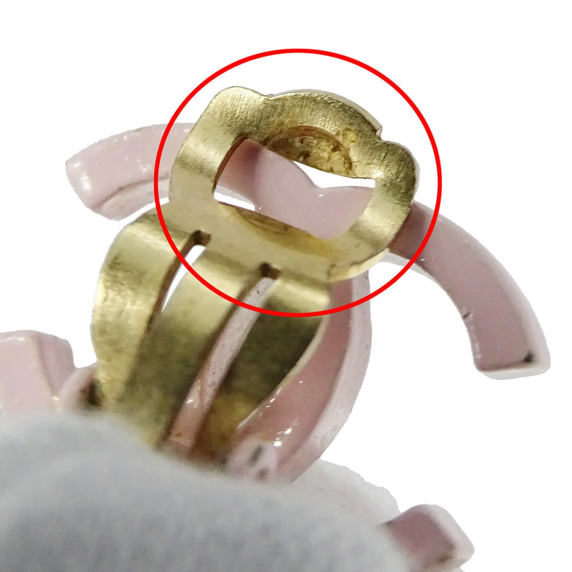 CC Logo Clip-On Earrings Metal - Image 8