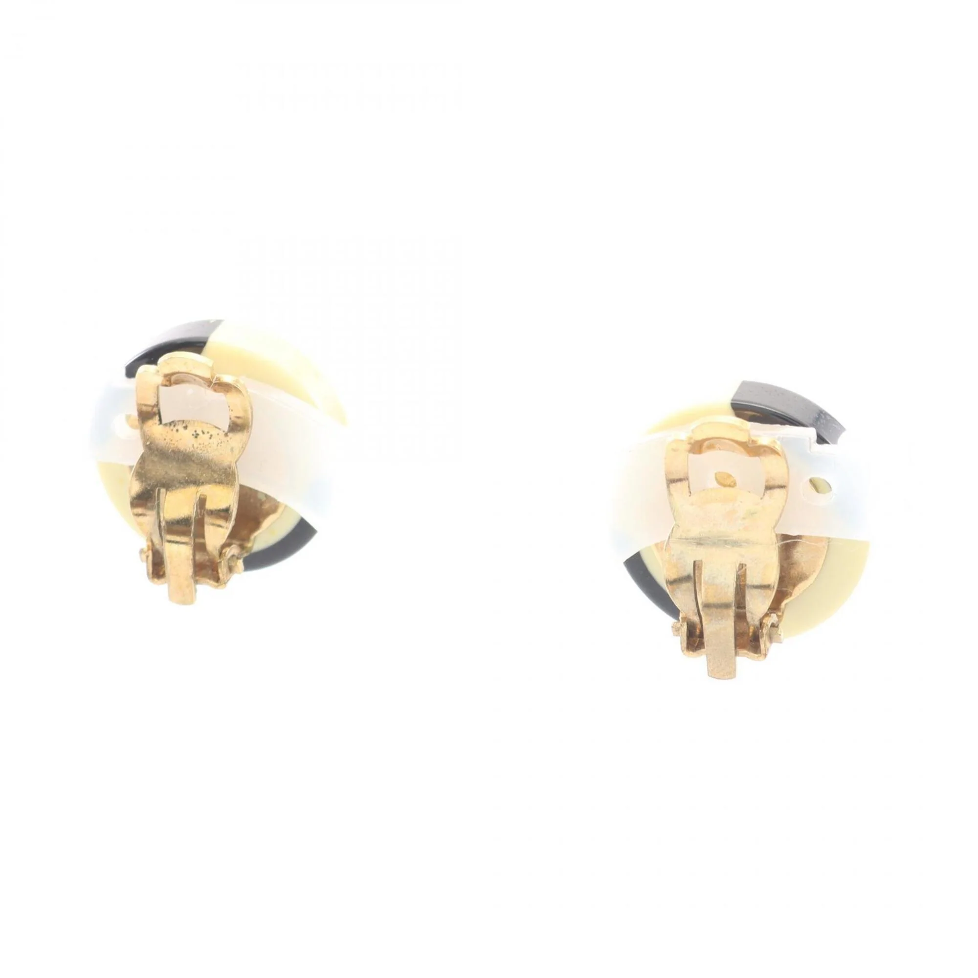 CC Logo Clip-On Earrings Metal - Image 2