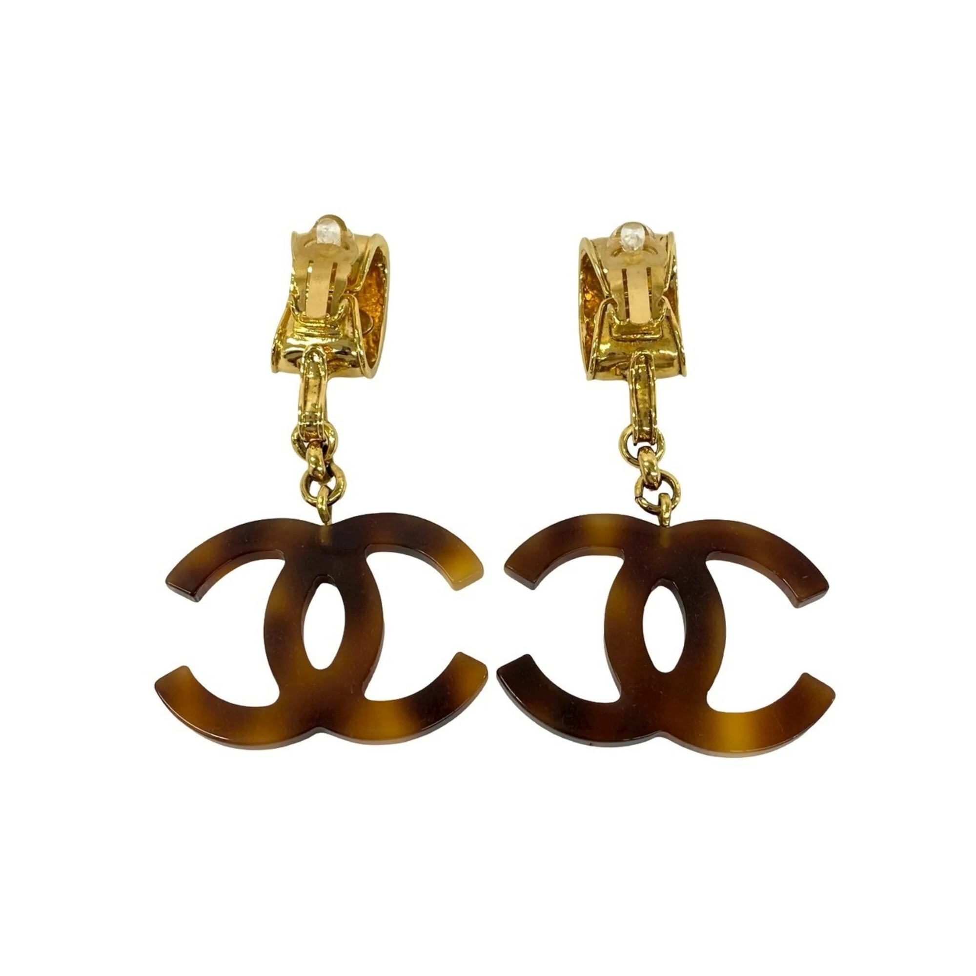 CC Logo Clip-On Earrings Metal - Image 6