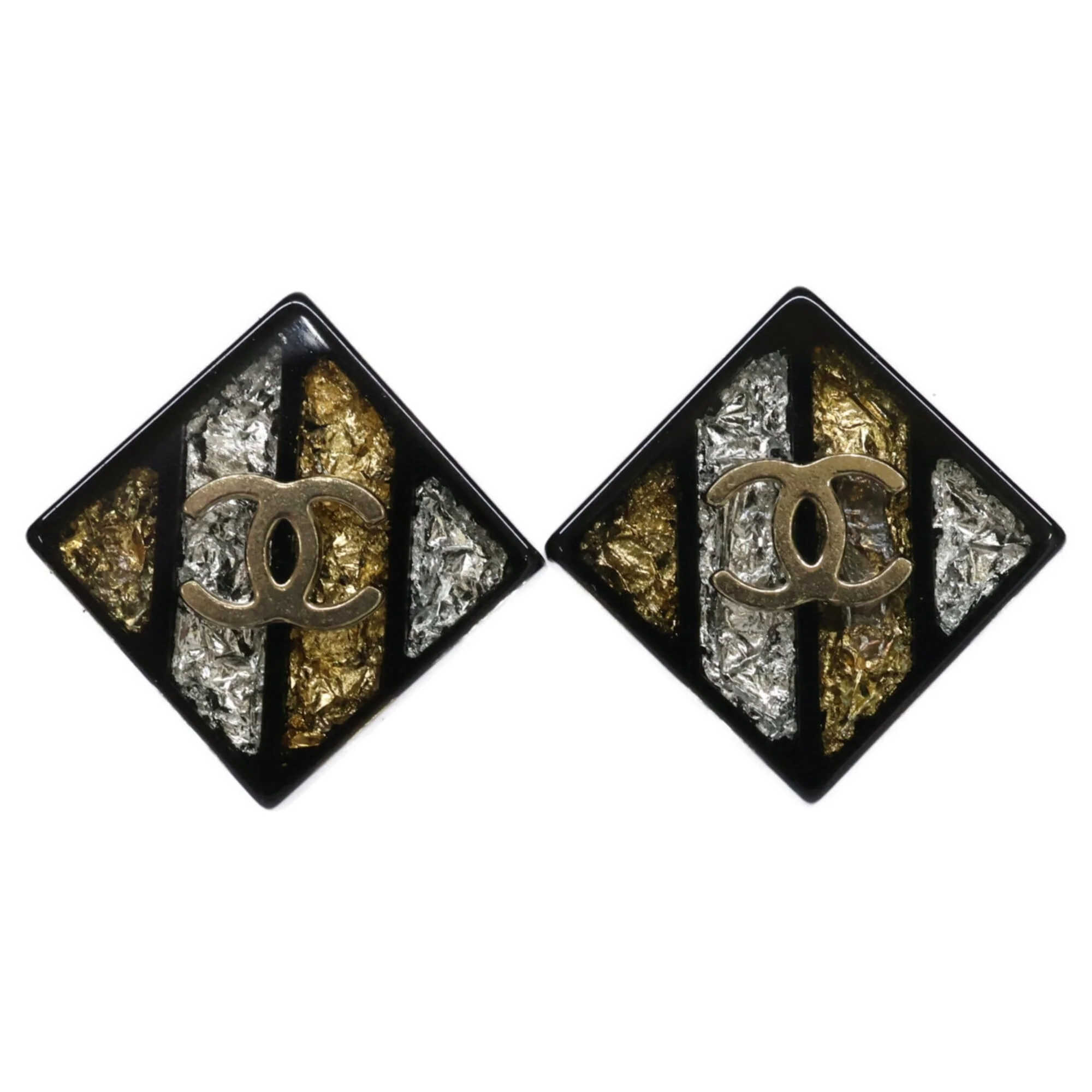 CC Logo Earrings Metal