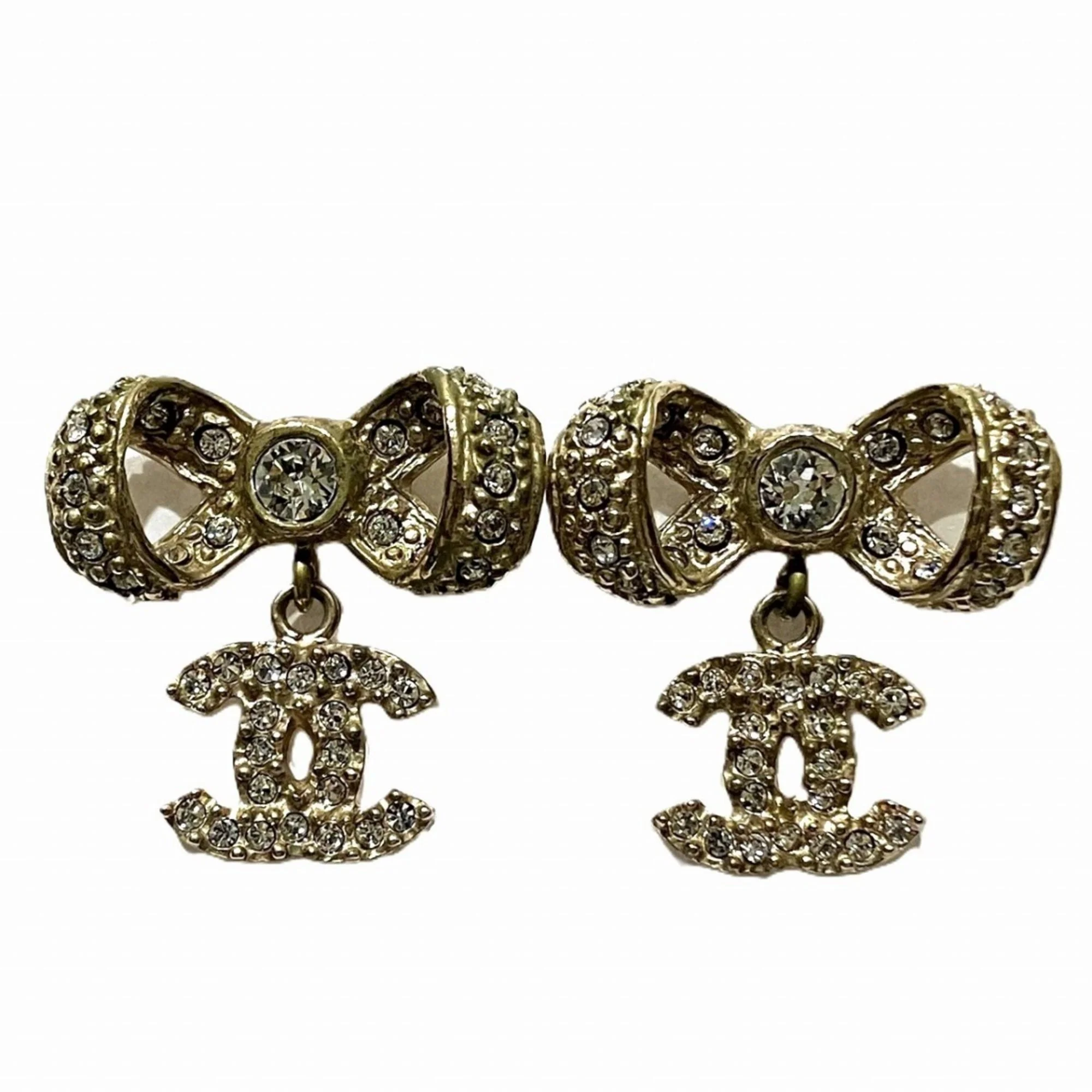 CC Logo Earrings Metal