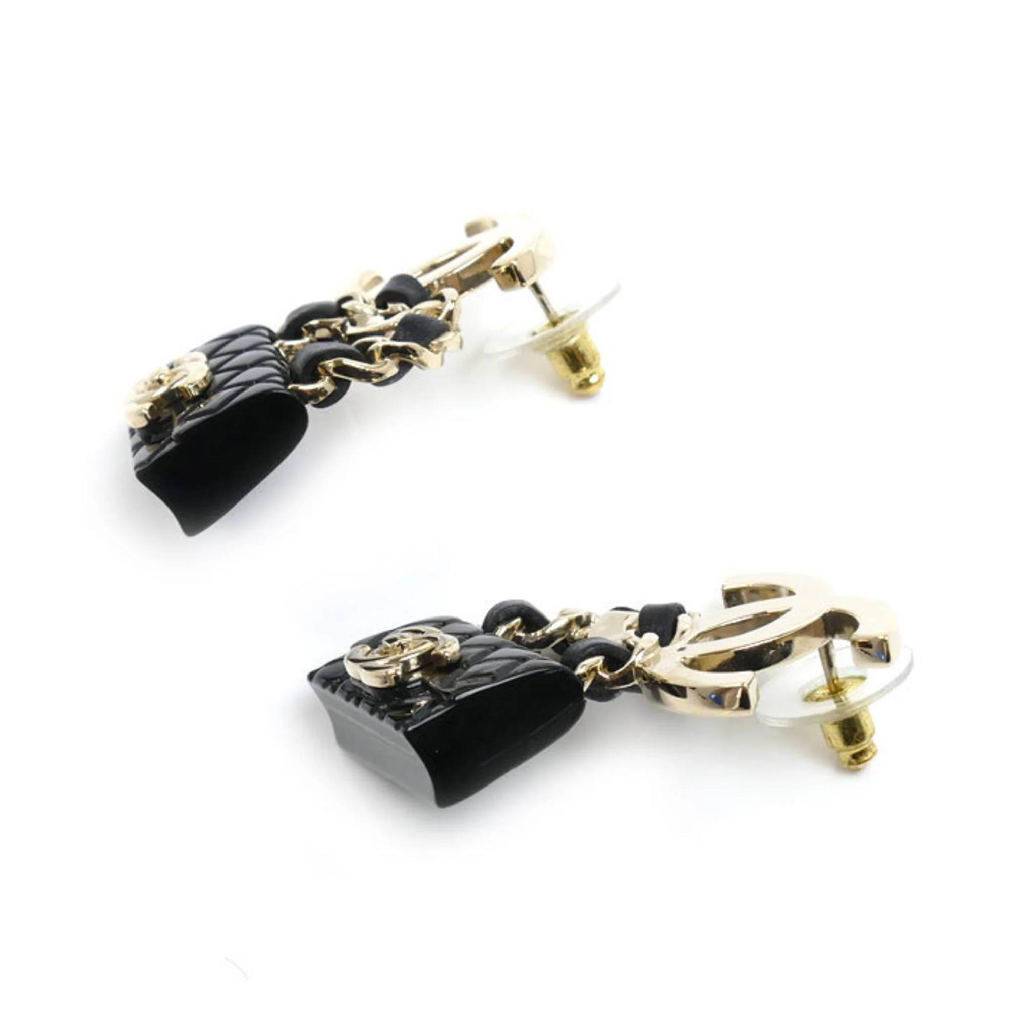 CC Logo Earrings Metal - Image 3