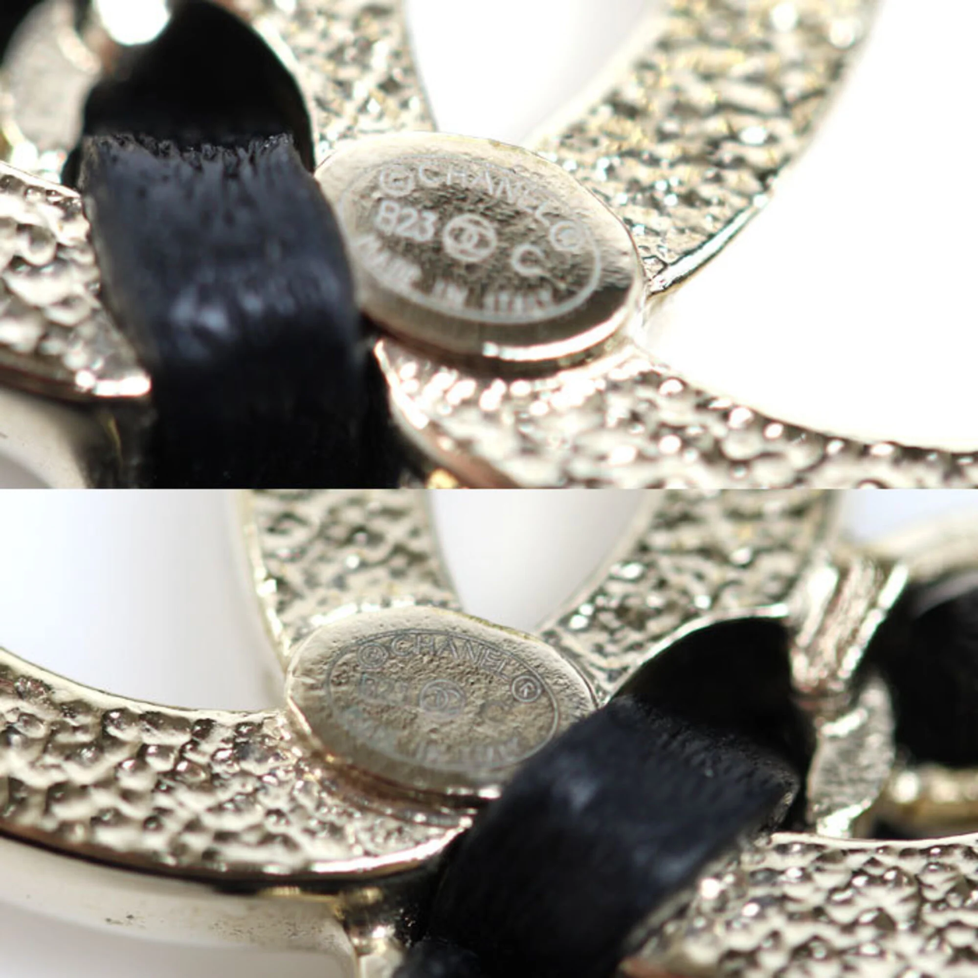 CC Logo Earrings Metal - Image 4