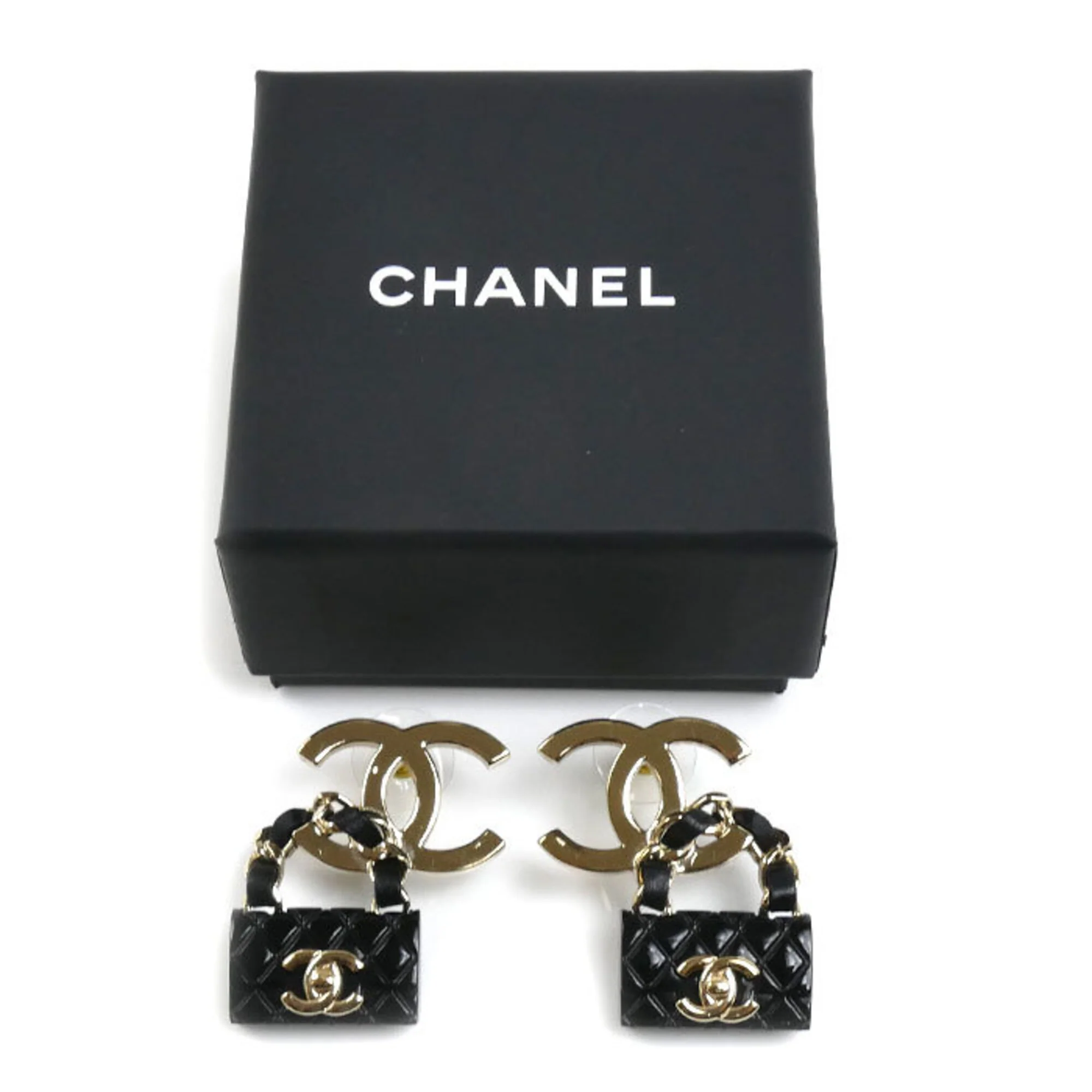 CC Logo Earrings Metal - Image 5