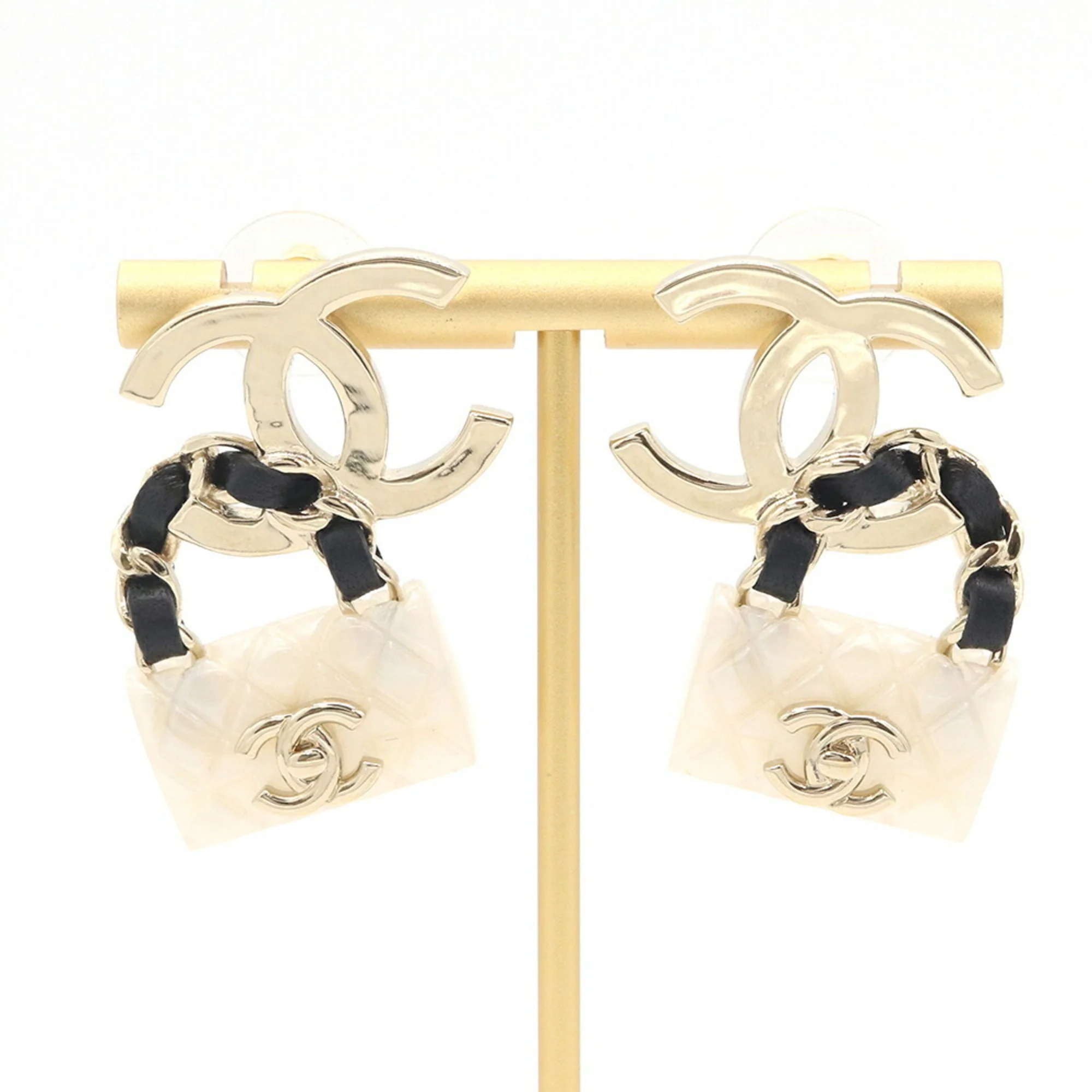 CC Logo Earrings Metal