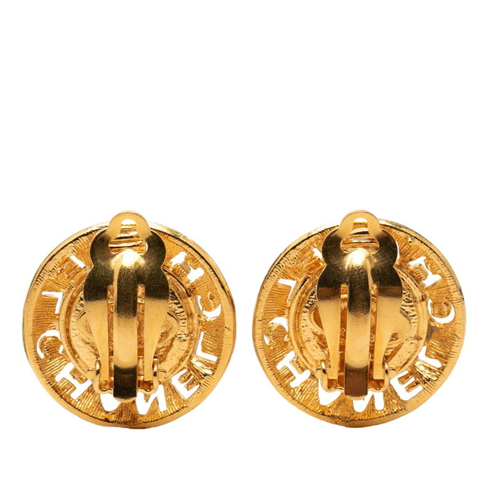 Clip-On Earrings Pearl Clip-On Gold-Tone Metal - Image 2