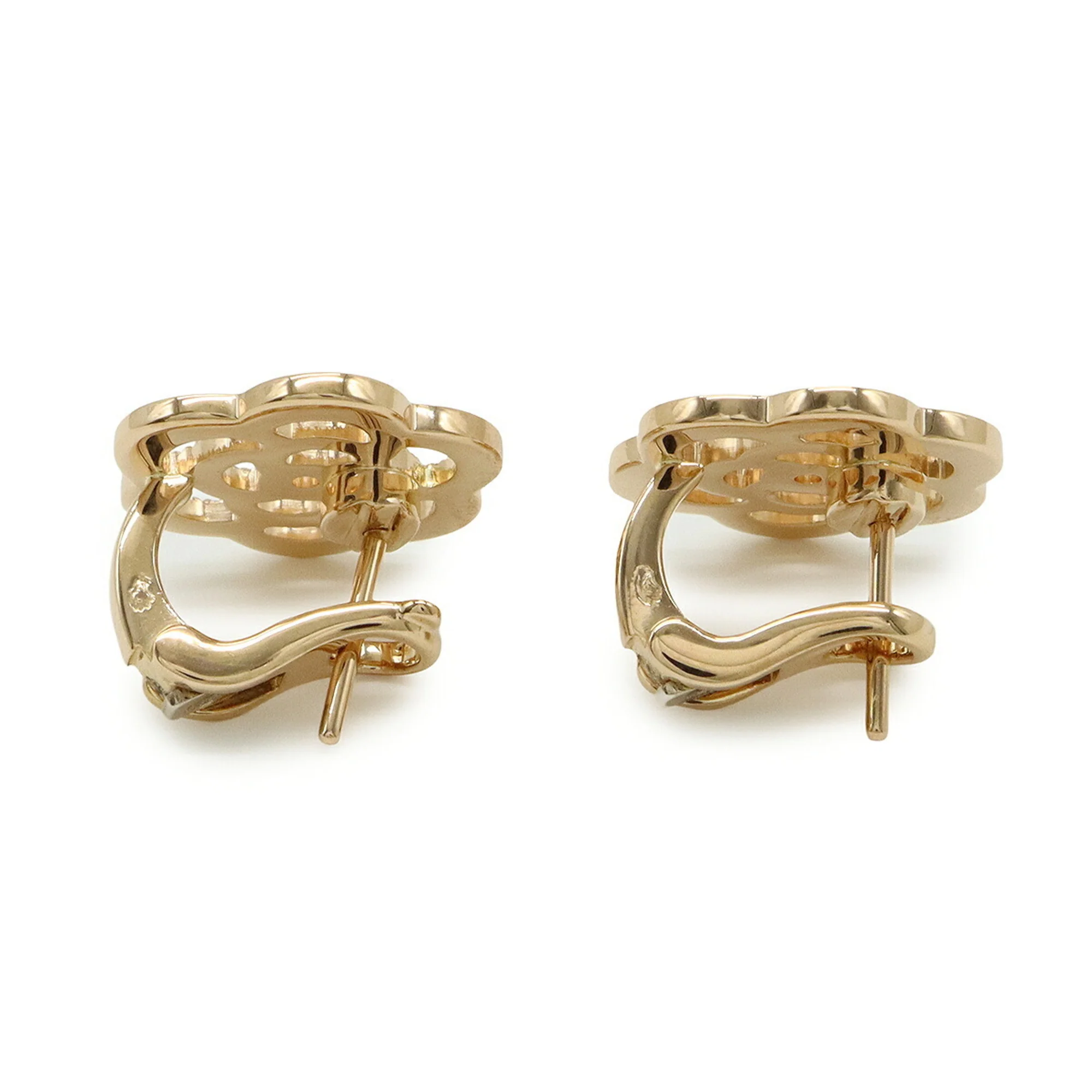 Earrings Camellia 18K Rose Gold - Image 3