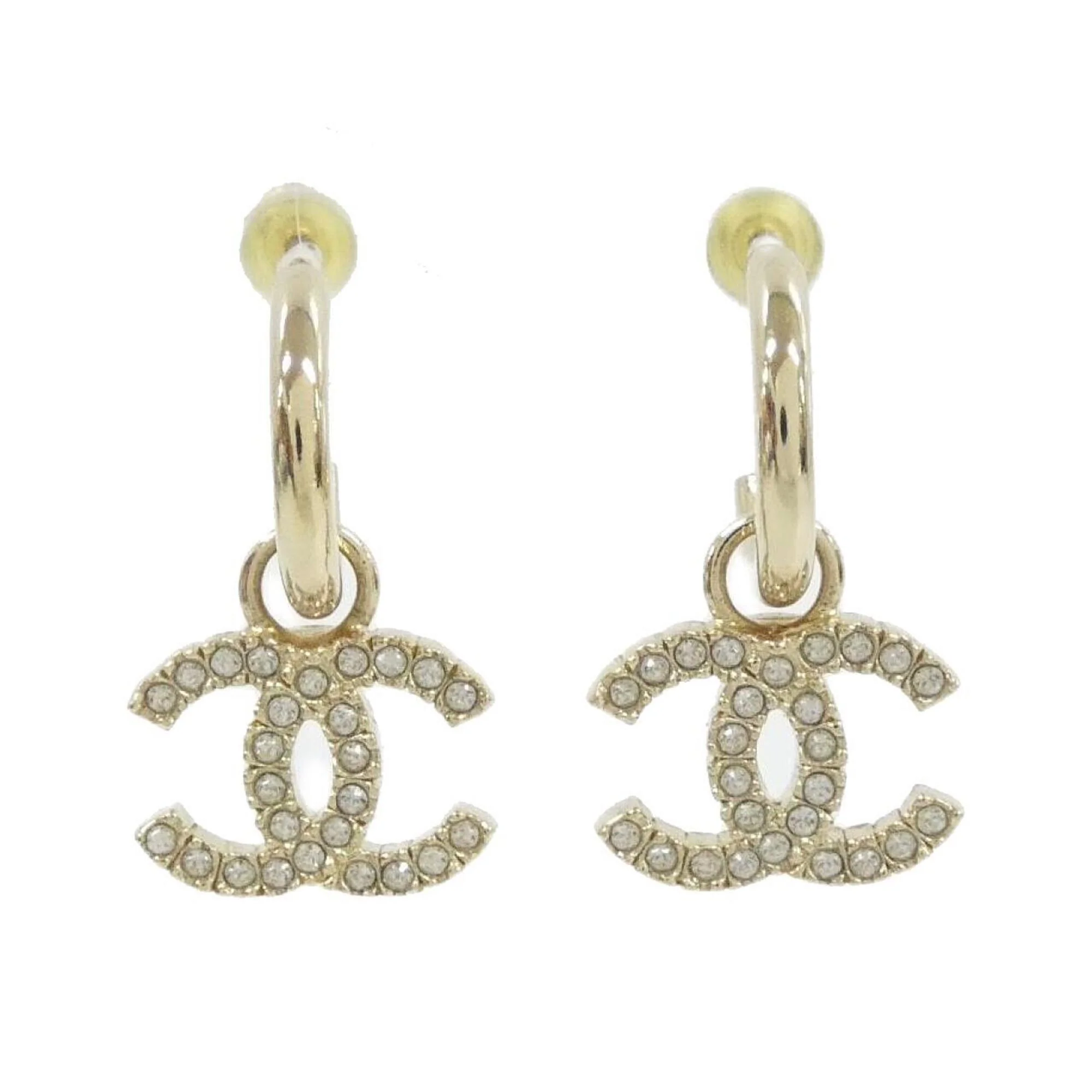 Earrings Gold-Tone Metal