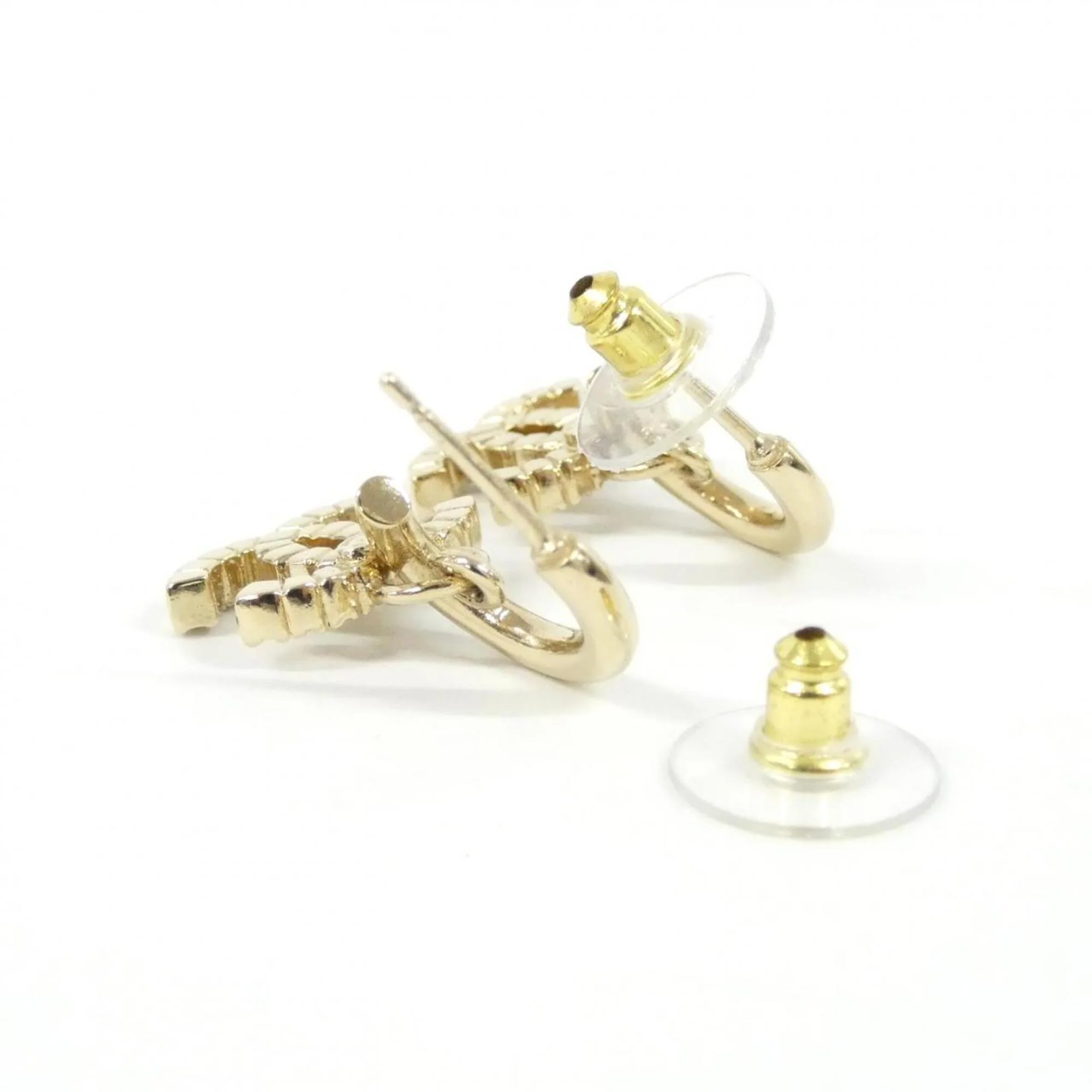 Earrings Gold-Tone Metal - Image 3