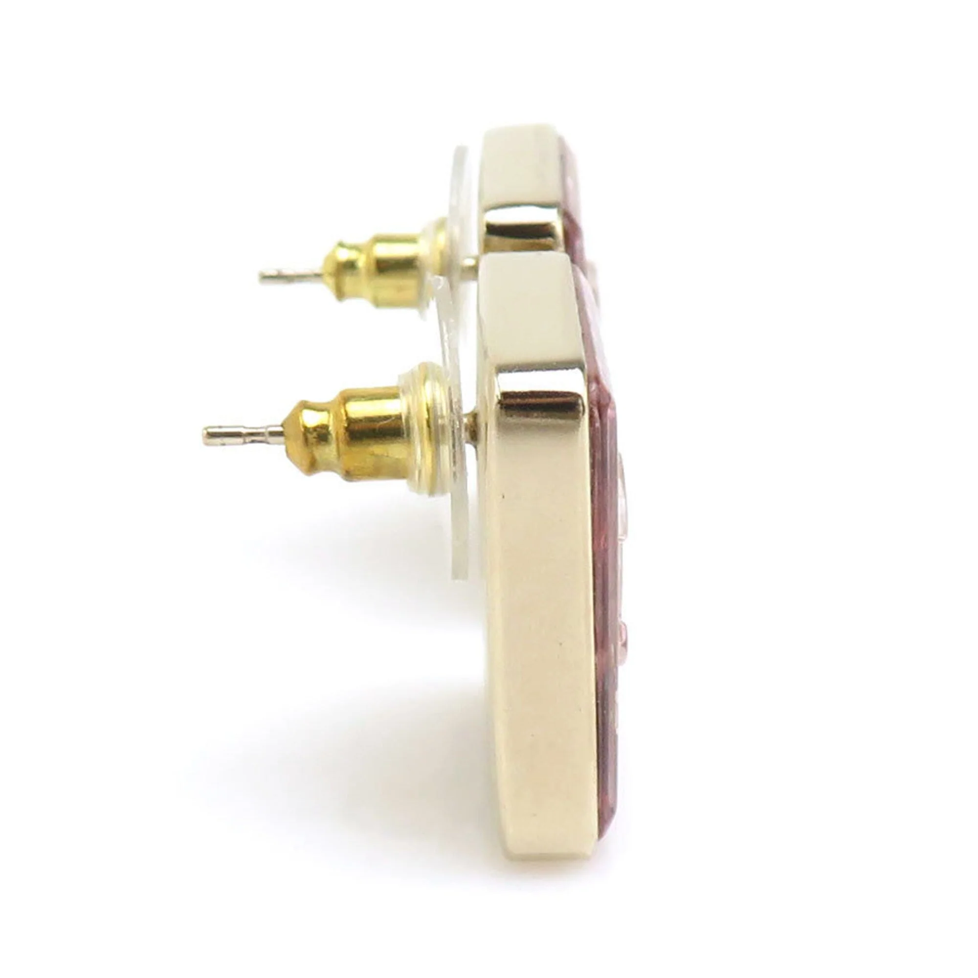 Earrings Gold-Tone Metal - Image 3