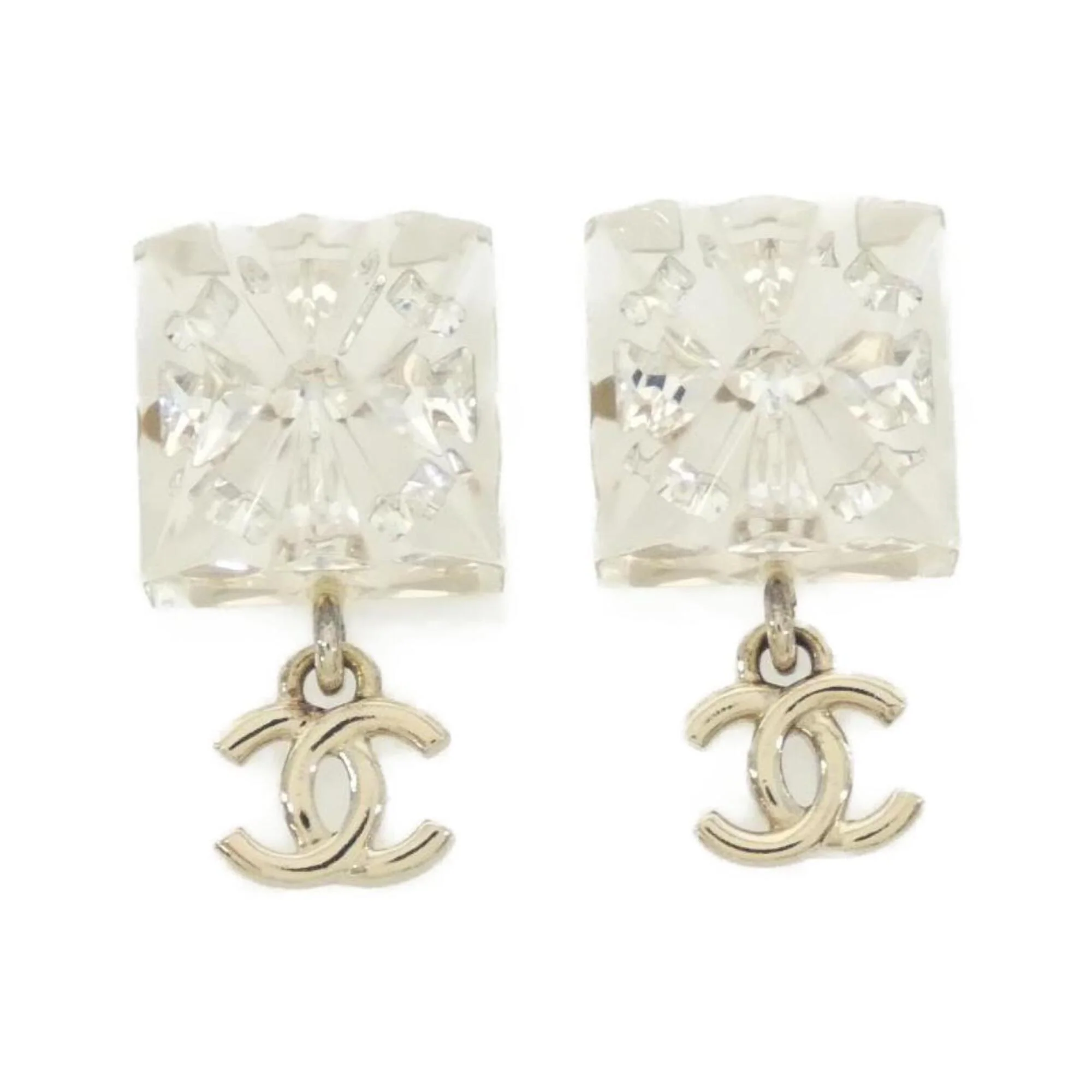 Earrings Gold-Tone Metal