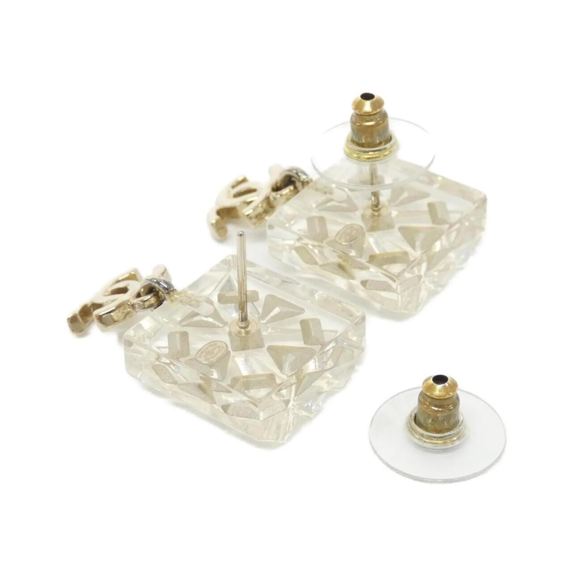 Earrings Gold-Tone Metal - Image 3