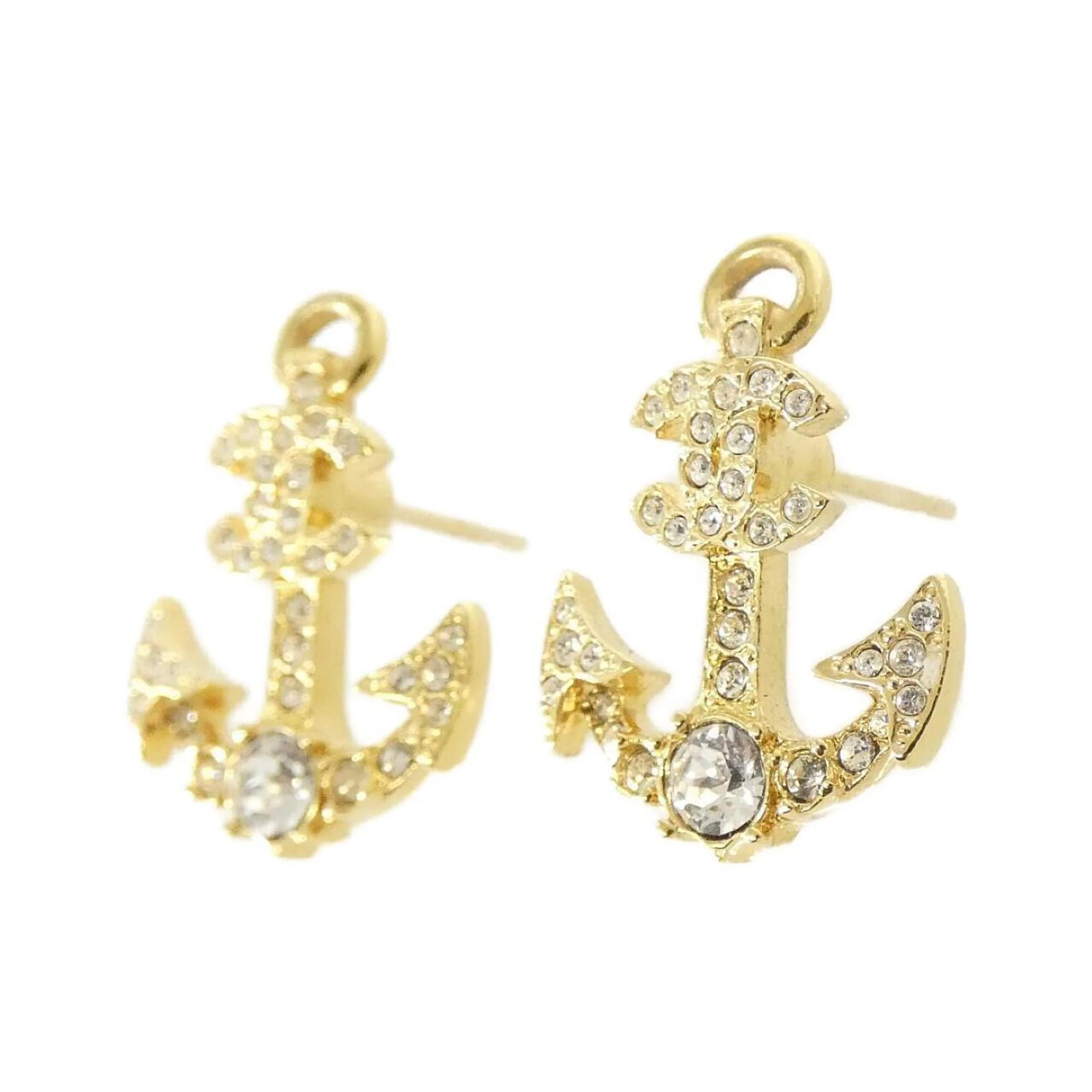 Earrings Gold-Tone Metal - Image 2