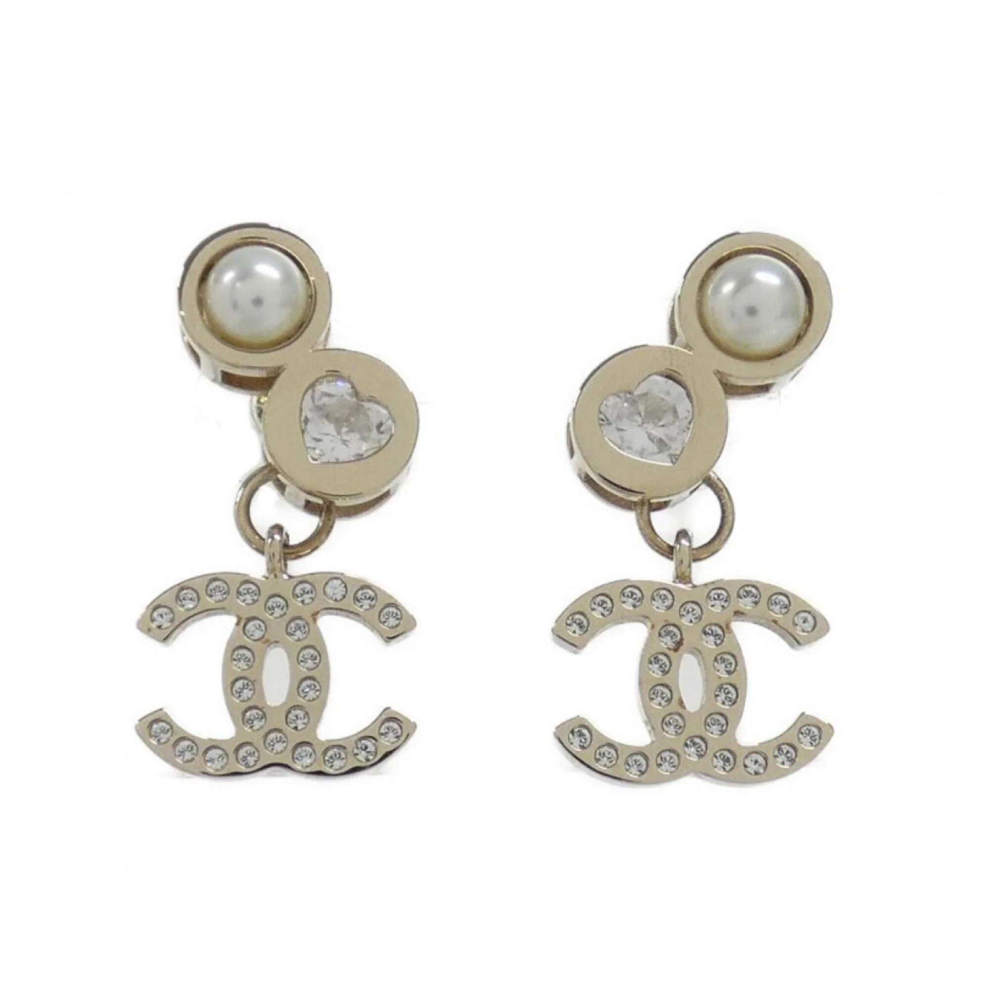 Earrings Gold-Tone Metal