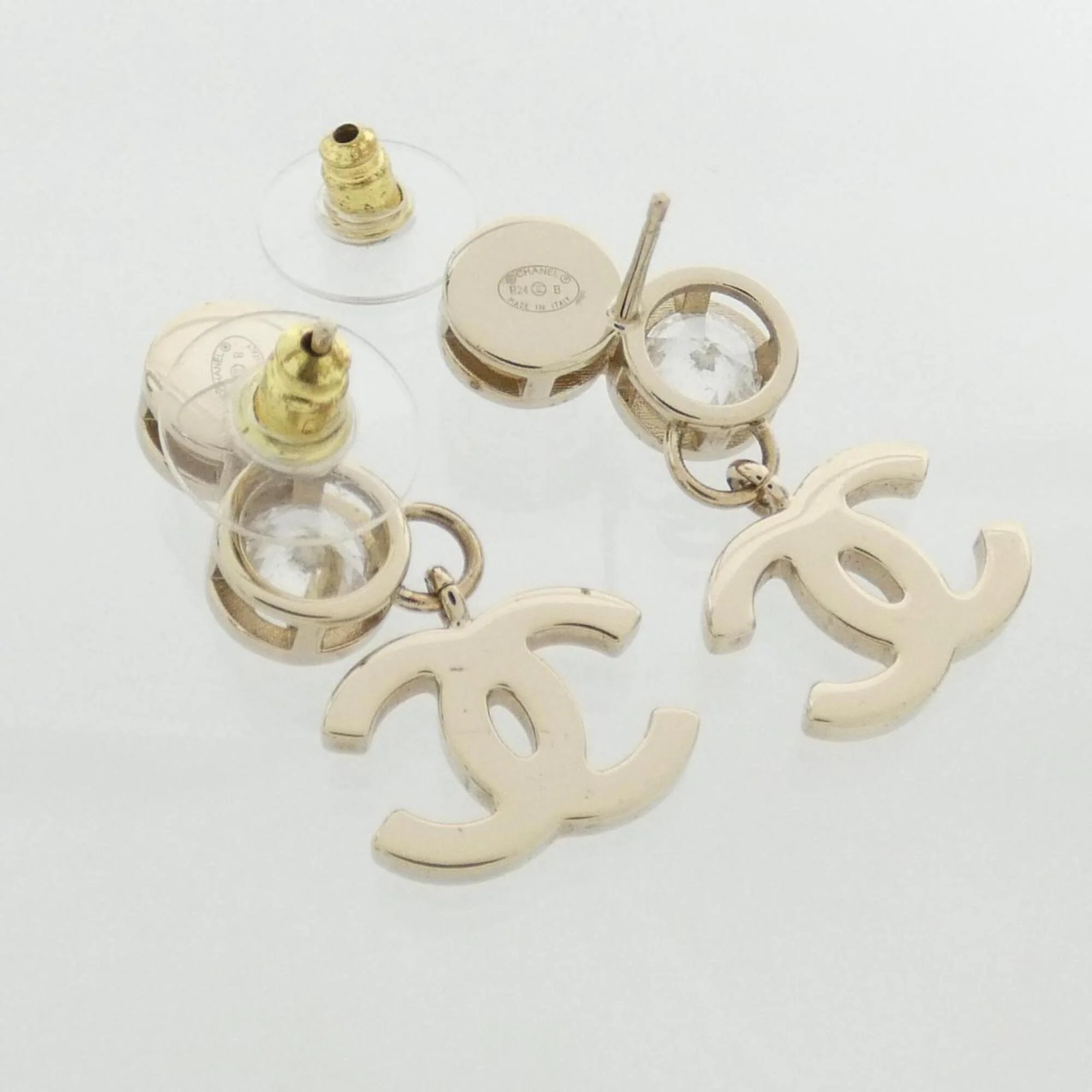 Earrings Gold-Tone Metal - Image 3
