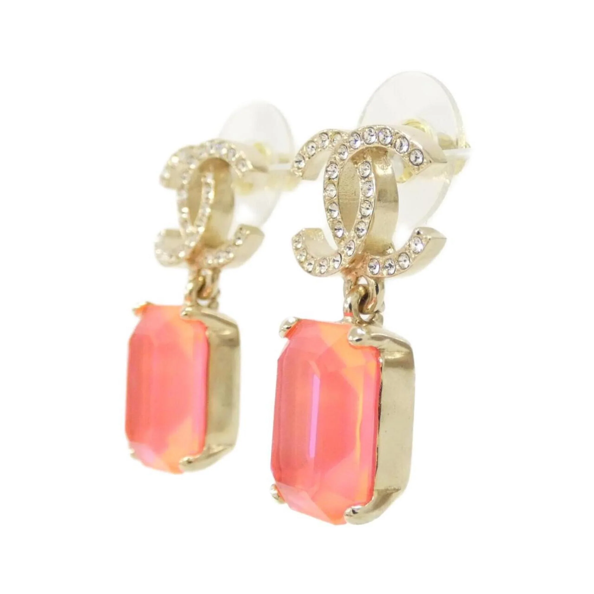 Earrings Gold-Tone Metal - Image 2