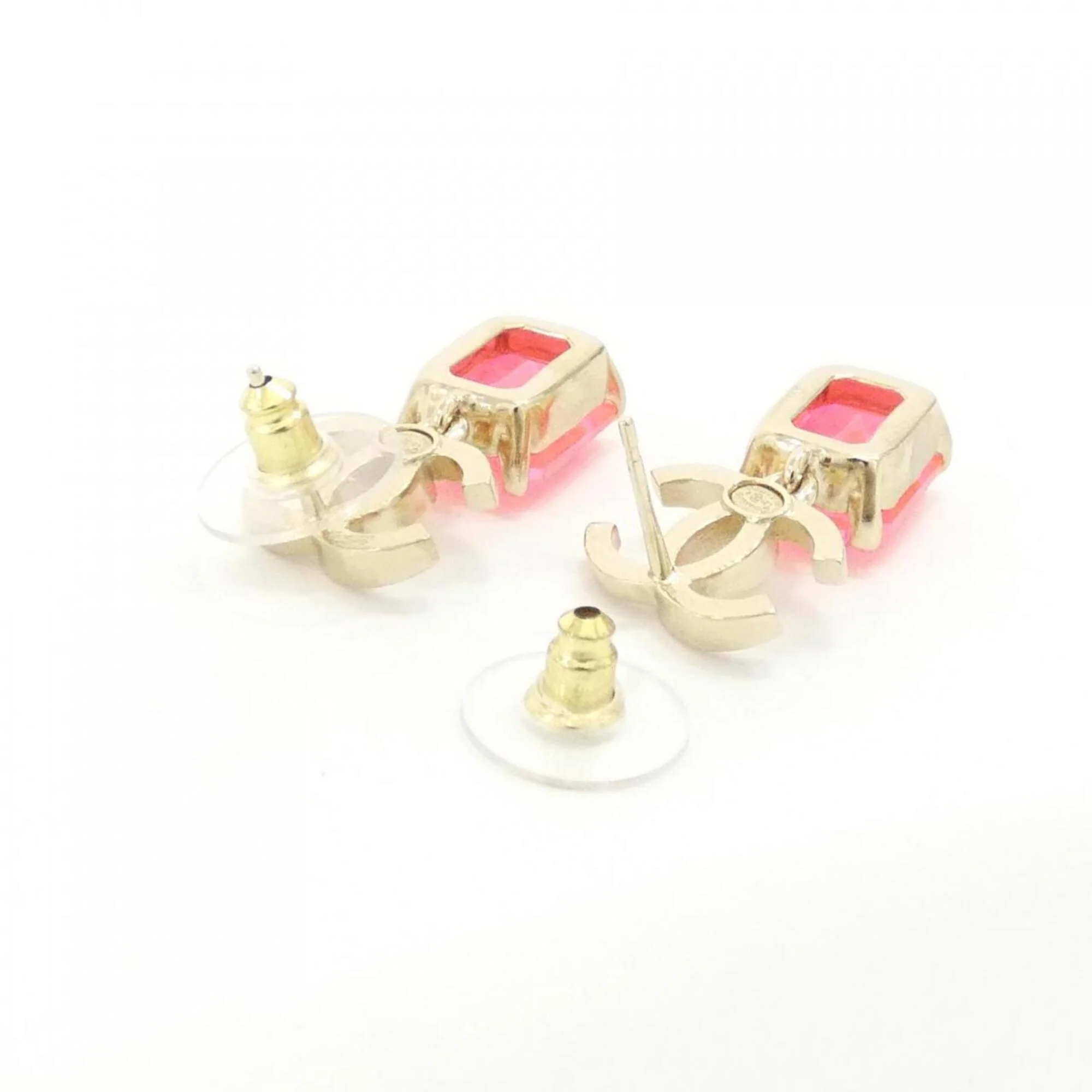 Earrings Gold-Tone Metal - Image 3