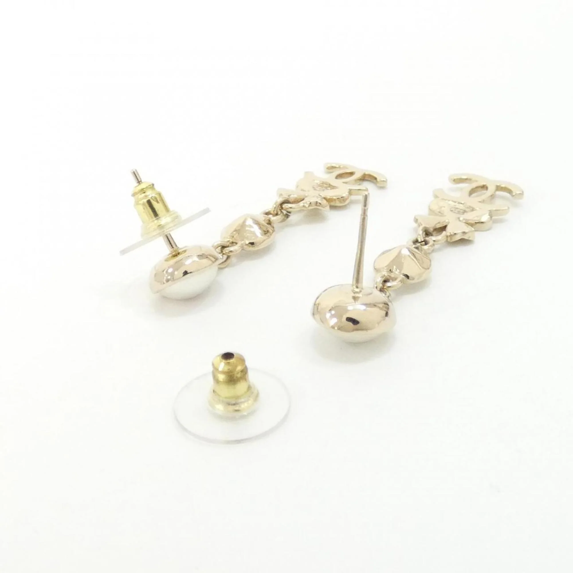 Earrings Gold-Tone Metal - Image 3