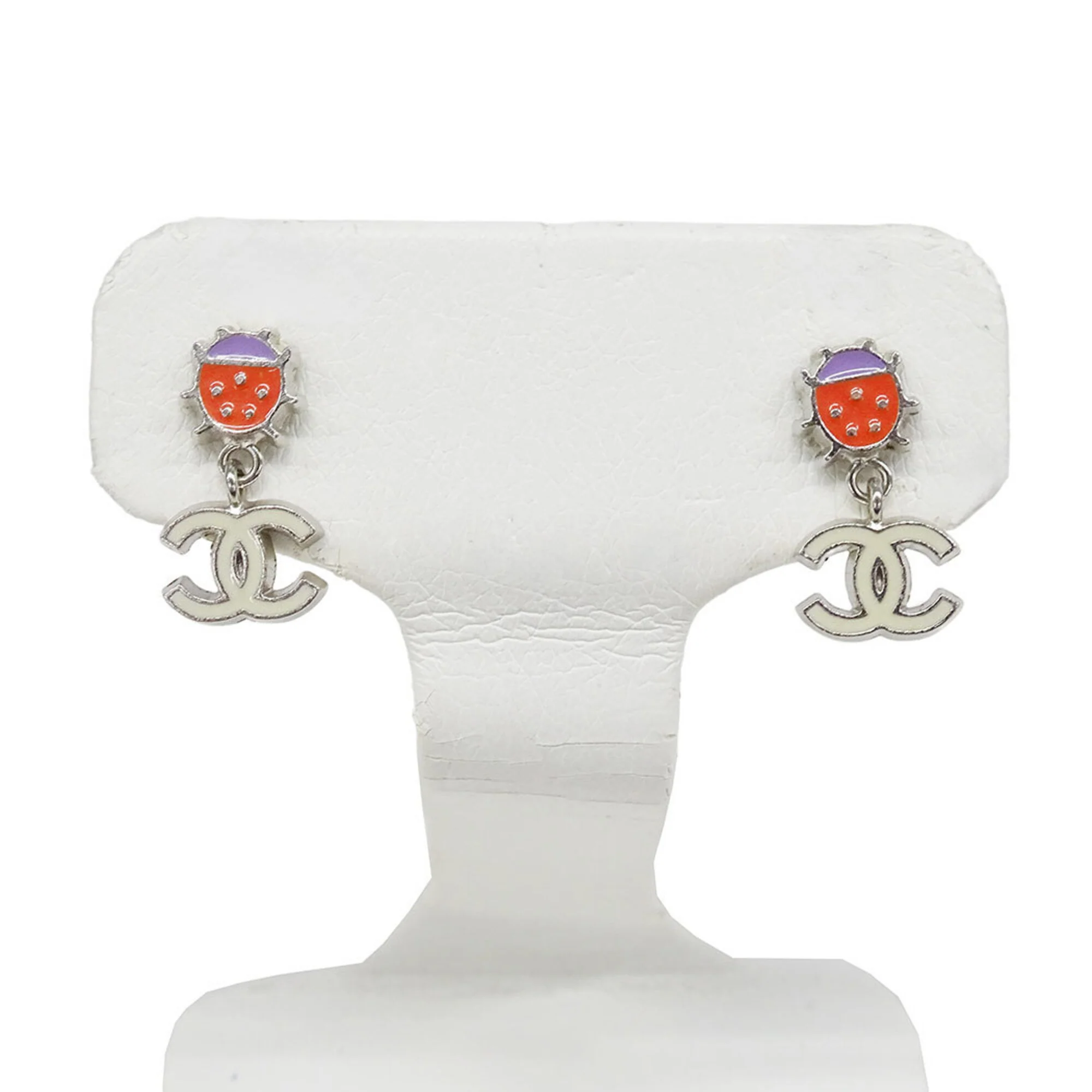 Earrings Silver-Tone Metal - Image 4
