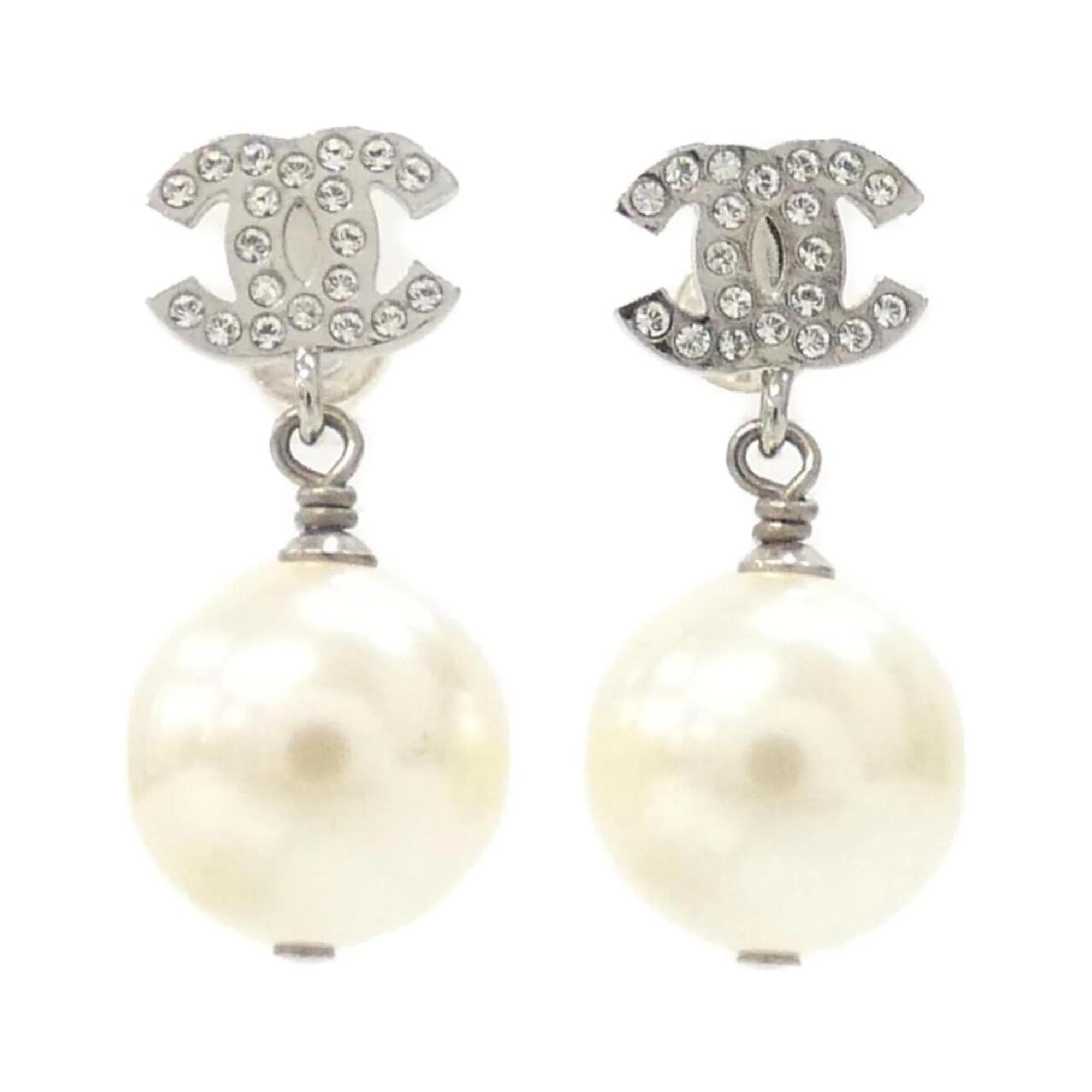 Earrings Silver-Tone Metal