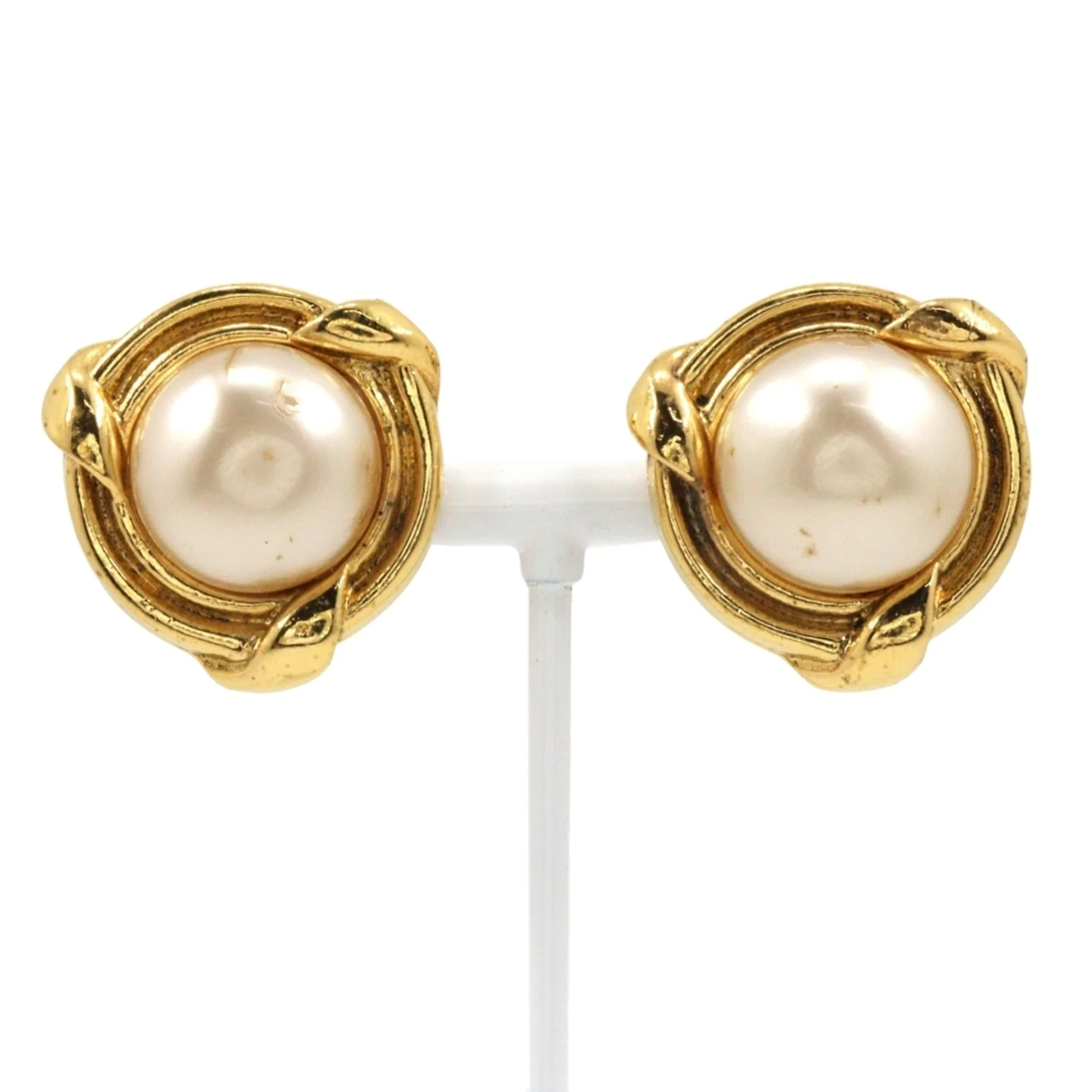 Vintage Earrings Pearl