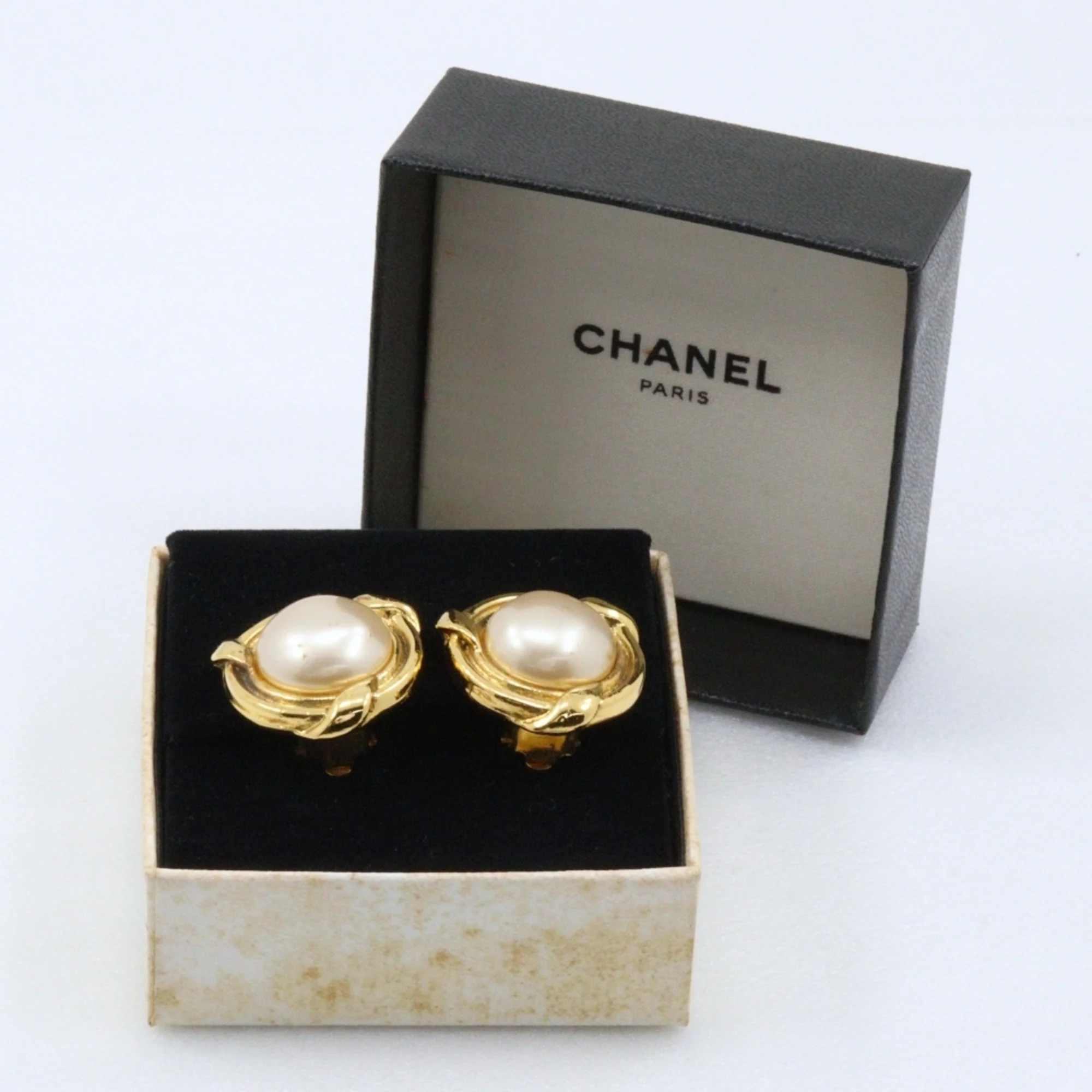 Vintage Earrings Pearl - Image 9