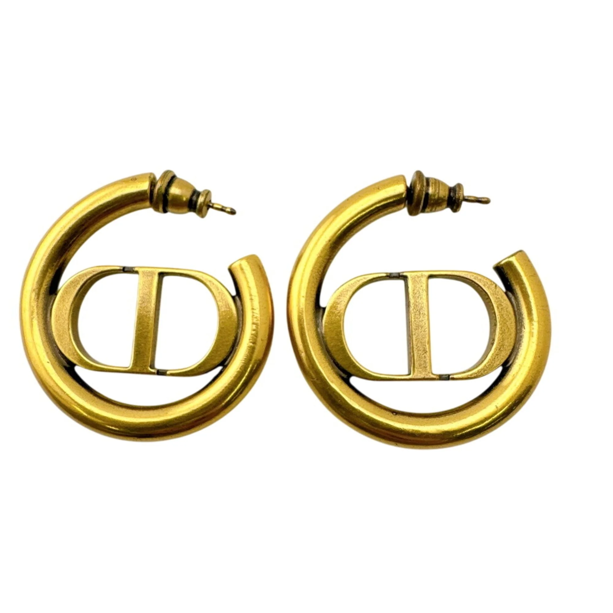 Earrings Gold-Tone Metal - Image 3