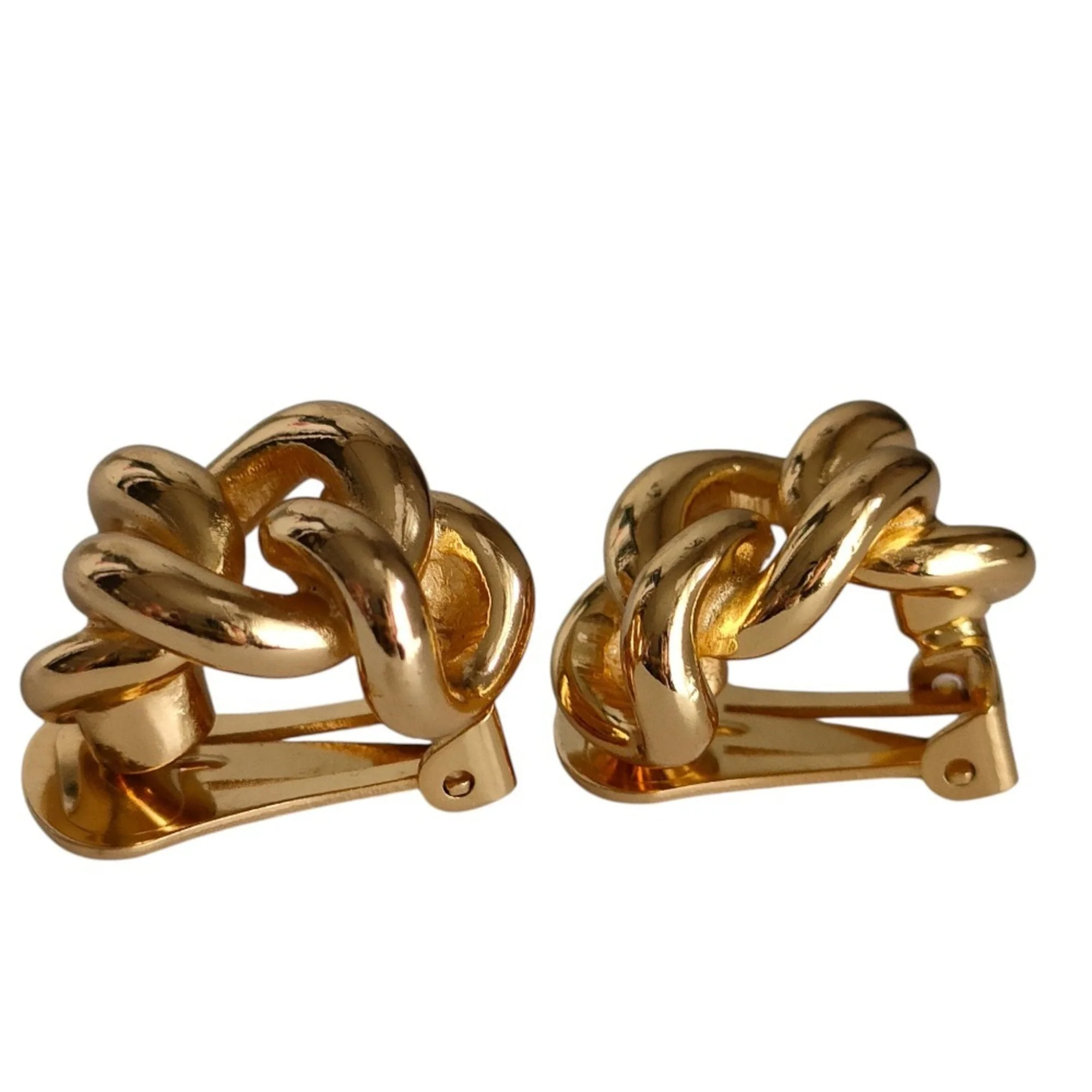 Earrings Gold-Tone Metal - Image 3