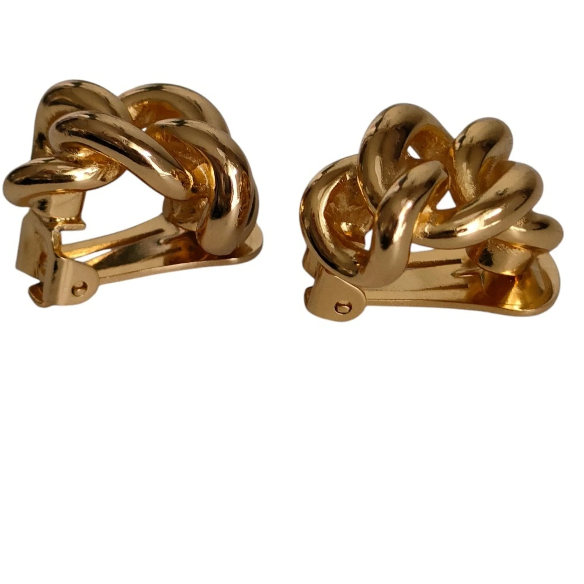 Earrings Gold-Tone Metal - Image 4