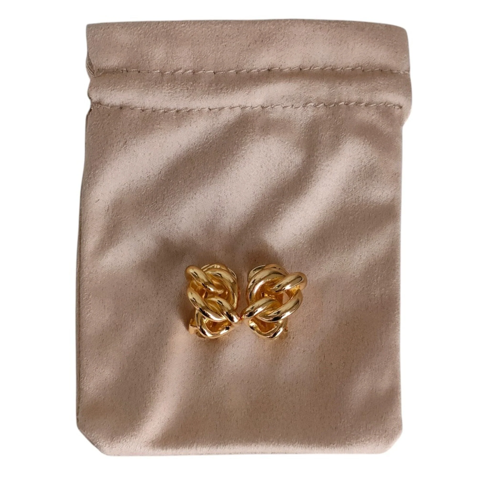 Earrings Gold-Tone Metal - Image 7