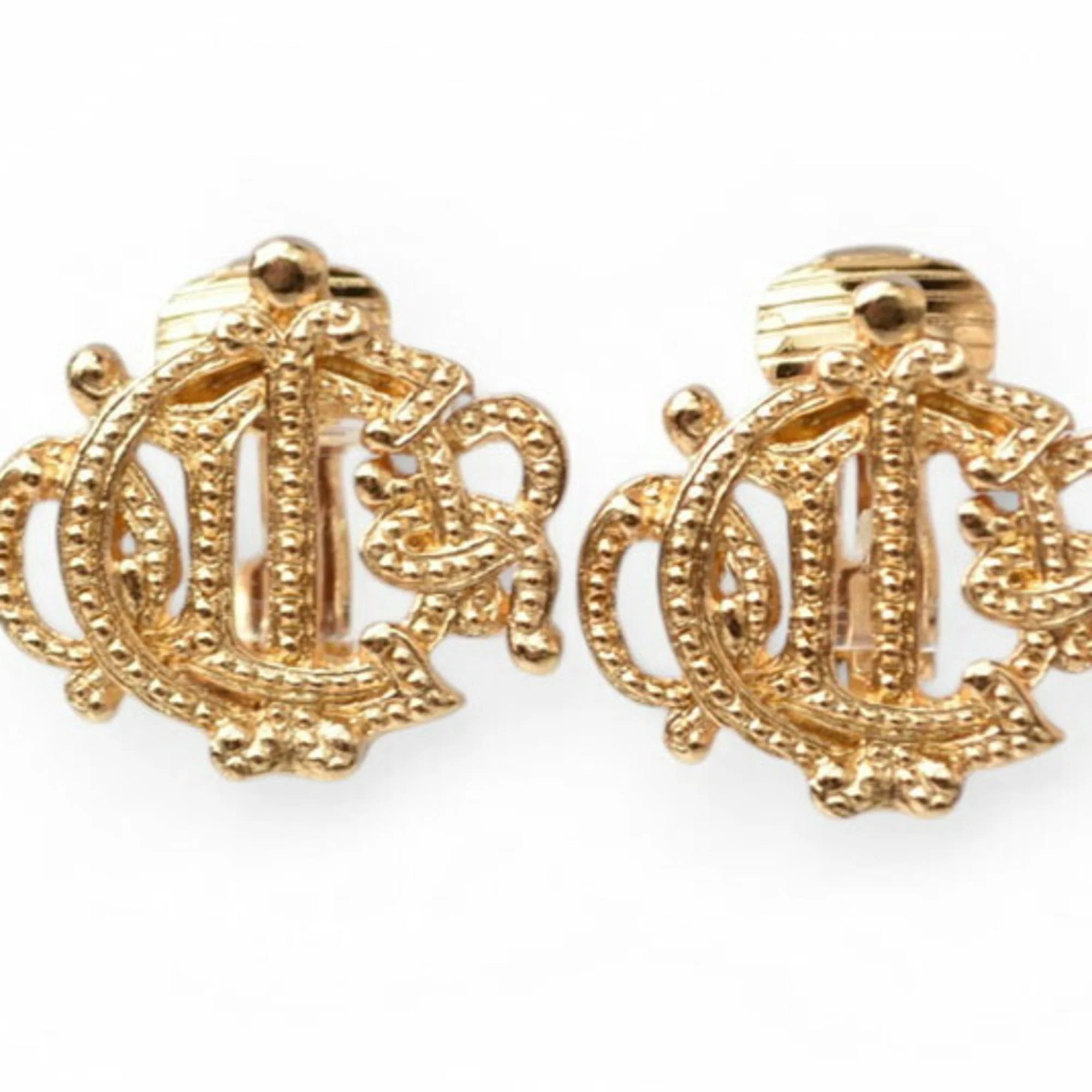 Earrings Gold-Tone Metal - Image 2